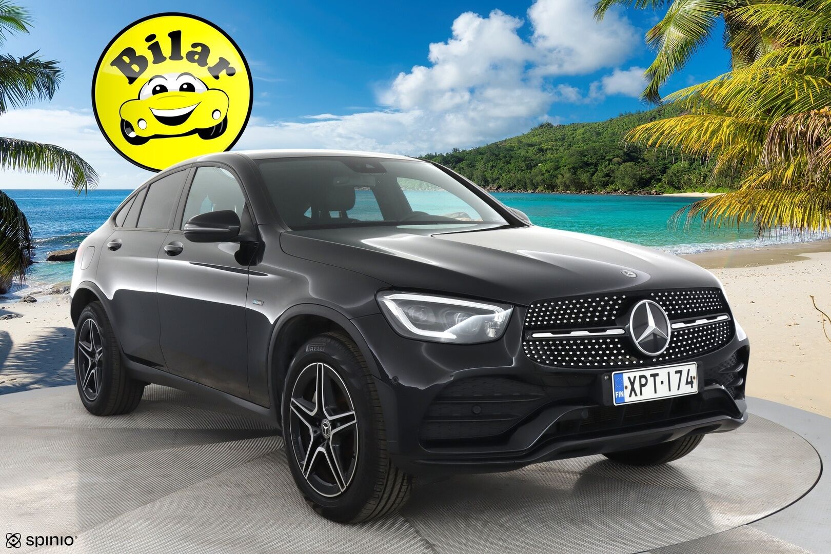 Mercedes-Benz GLC 2020 300 e 4MATIC A Business EQ Power - AMG / Digimittaristo / Navi / P.kamera / Multibeam LED / Ambient / Nahat / Vetokoukku