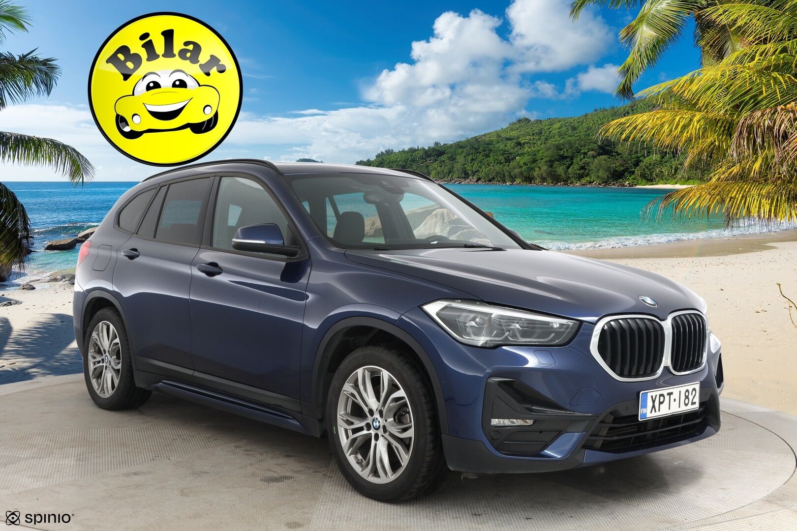 BMW X1 2021 F48 xDrive25e A SportLine - HUD | Hifit | ACC | Koukku | Navigation + | Panorama | Adapt. LED | Sporttipenkit | Sähkötoiminen takaluukku