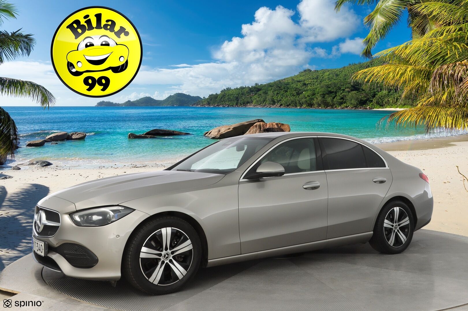 Mercedes-Benz C 2022 200 4MATIC A Business *Distronic+ / Burmester / Muistipenkit / 360 Kamera / Keyless * - 3,99 % KORKOTARJOUS TÄHÄN AUTOON - 1-om. Suomi-auto / 2x renkaat vanteineen / Seuraava huolto 11/25 / Seuraava katsastus 2026