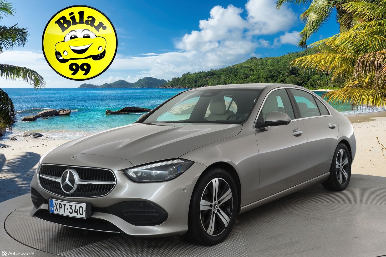 Mercedes-Benz C 2022 200 4MATIC A Business *Distronic+ / Burmester / Muistipenkit / 360 Kamera / Keyless * - 3,99 % KORKOTARJOUS TÄHÄN AUTOON - 1-om. Suomi-auto / 2x renkaat vanteineen / Seuraava huolto 11/25 / Seuraava katsastus 2026