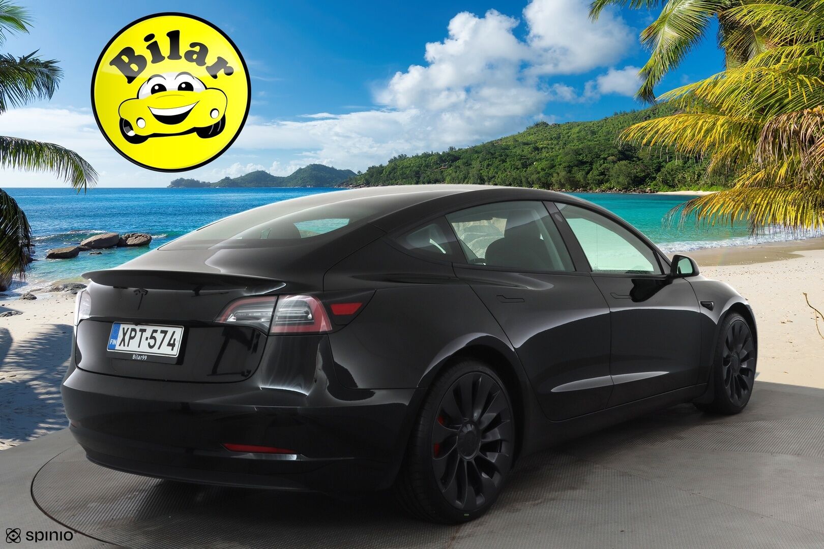 Tesla Model 3 2021 Performance - | ACC | ILP | Refresh | Premium-audio | Matrix | Panorama | Sähkönahat | Sähkökontti | 2x renkaat aluvantein | 