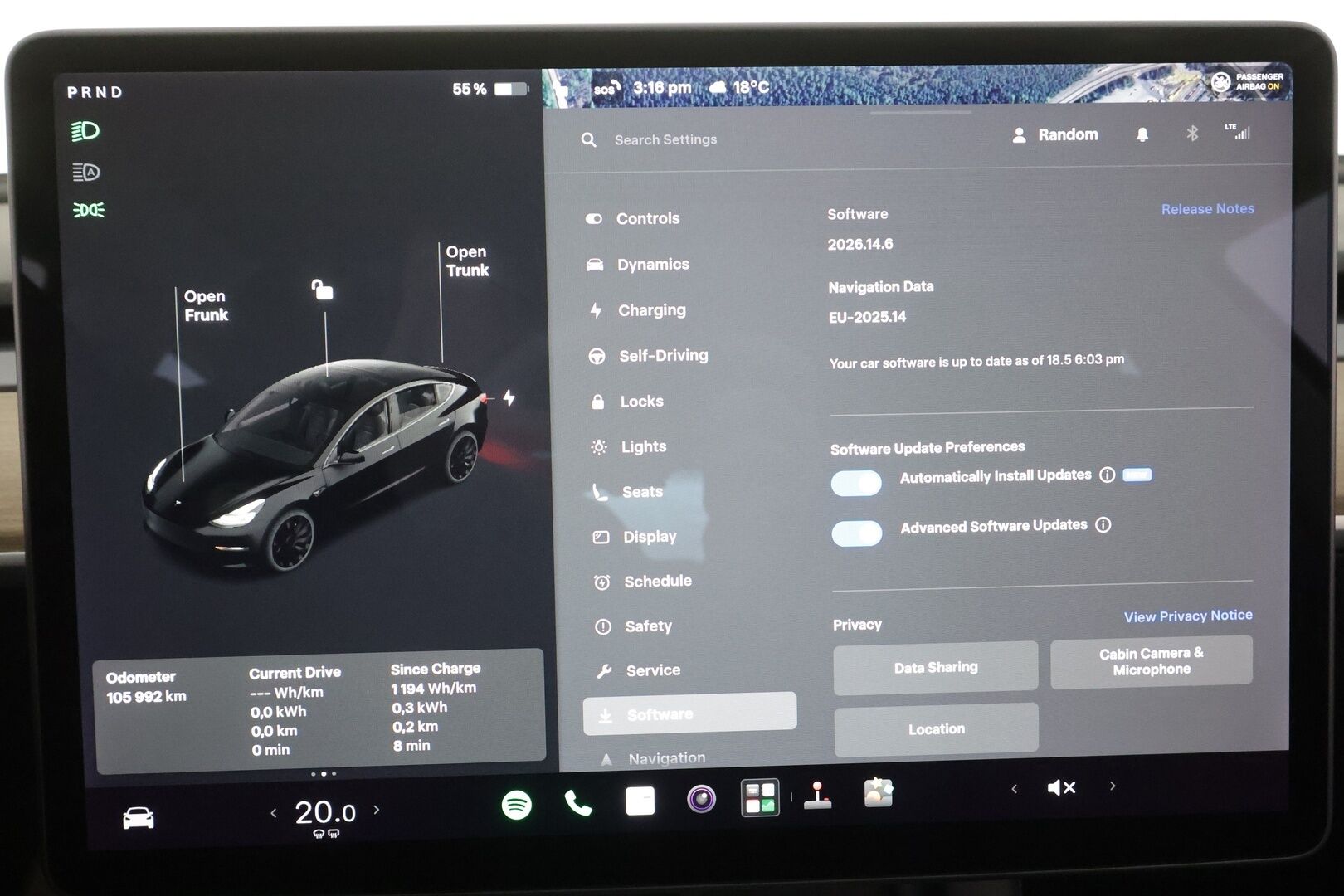 Tesla Model 3 2021 Performance - | ACC | ILP | Refresh | Premium-audio | Matrix | Panorama | Sähkönahat | Sähkökontti | 2x renkaat aluvantein | 