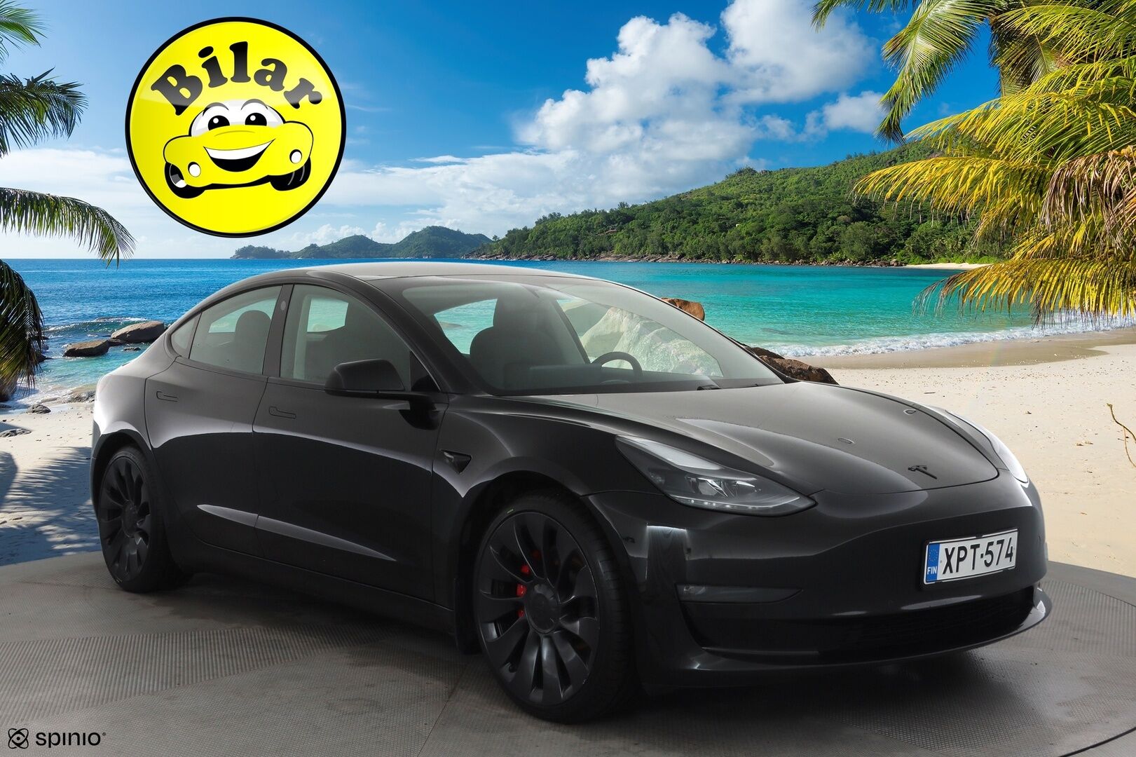 Tesla Model 3 2021 Performance - | ACC | ILP | Refresh | Premium-audio | Matrix | Panorama | Sähkönahat | Sähkökontti | 2x renkaat aluvantein | 