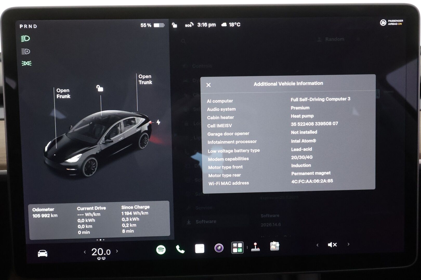Tesla Model 3 2021 Performance - | ACC | ILP | Refresh | Premium-audio | Matrix | Panorama | Sähkönahat | Sähkökontti | 2x renkaat aluvantein | 