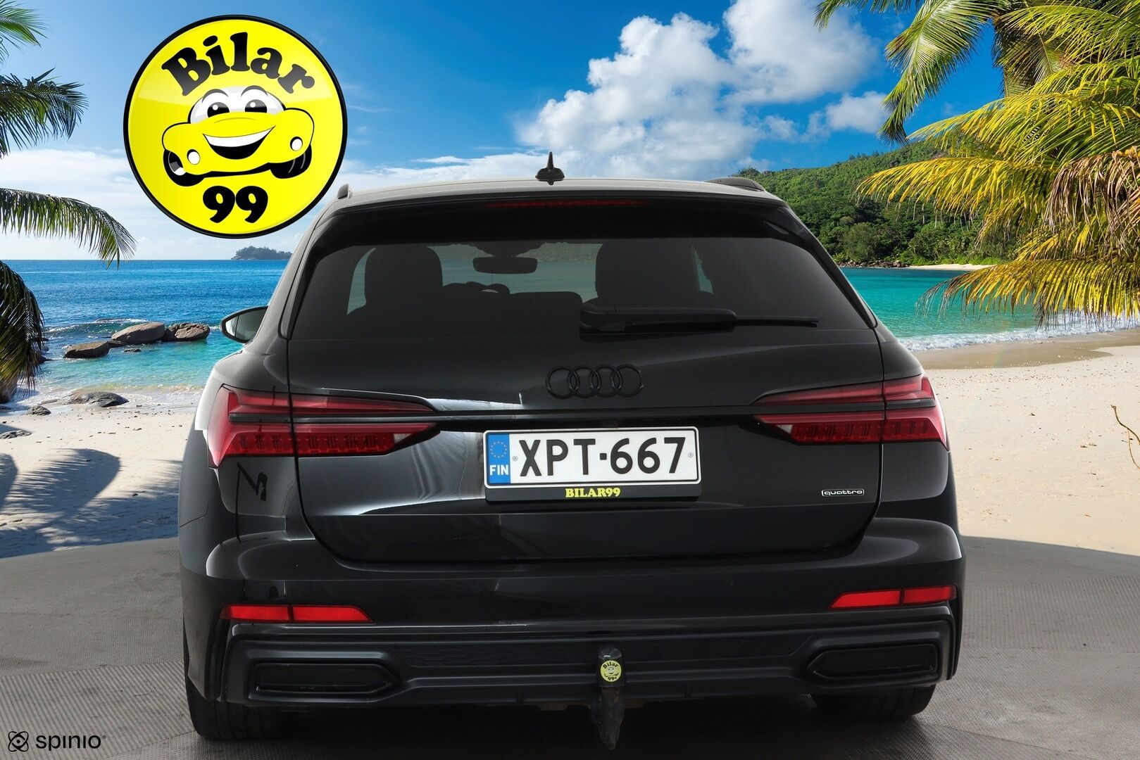 Audi A6 2020 Avant 55 TFSI e S-Line **Adapt.vakkkari / HUD / 360° / Muistipenkit hieronnalla / Matrix LED / Navi** - 3,99 % KORKOTARJOUS TÄHÄN AUTOON - Kahdet renkaat aluvanteilla / Ilmastoidut etuistuimet / Penkinlämmittimet takana / Koukku / KeylessGo / Digimittaristo / Nahka sporttipenkit