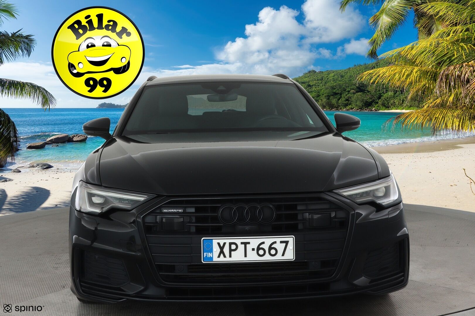 Audi A6 2020 Avant 55 TFSI e S-Line **Adapt.vakkkari / HUD / 360° / Muistipenkit hieronnalla / Matrix LED / Navi** - 3,99 % KORKOTARJOUS TÄHÄN AUTOON - Kahdet renkaat aluvanteilla / Ilmastoidut etuistuimet / Penkinlämmittimet takana / Koukku / KeylessGo / Digimittaristo / Nahka sporttipenkit