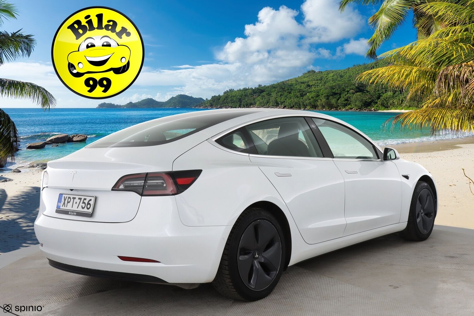 Tesla Model 3 2020 Standard Range Plus RWD * Autopilot / Lasikatto / Acc / Peruutuskamera / Musta Nahkasisusta*