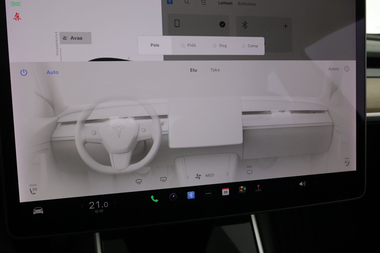 Tesla Model 3 2020 Standard Range Plus RWD * Autopilot / Lasikatto / Acc / Peruutuskamera / Musta Nahkasisusta*