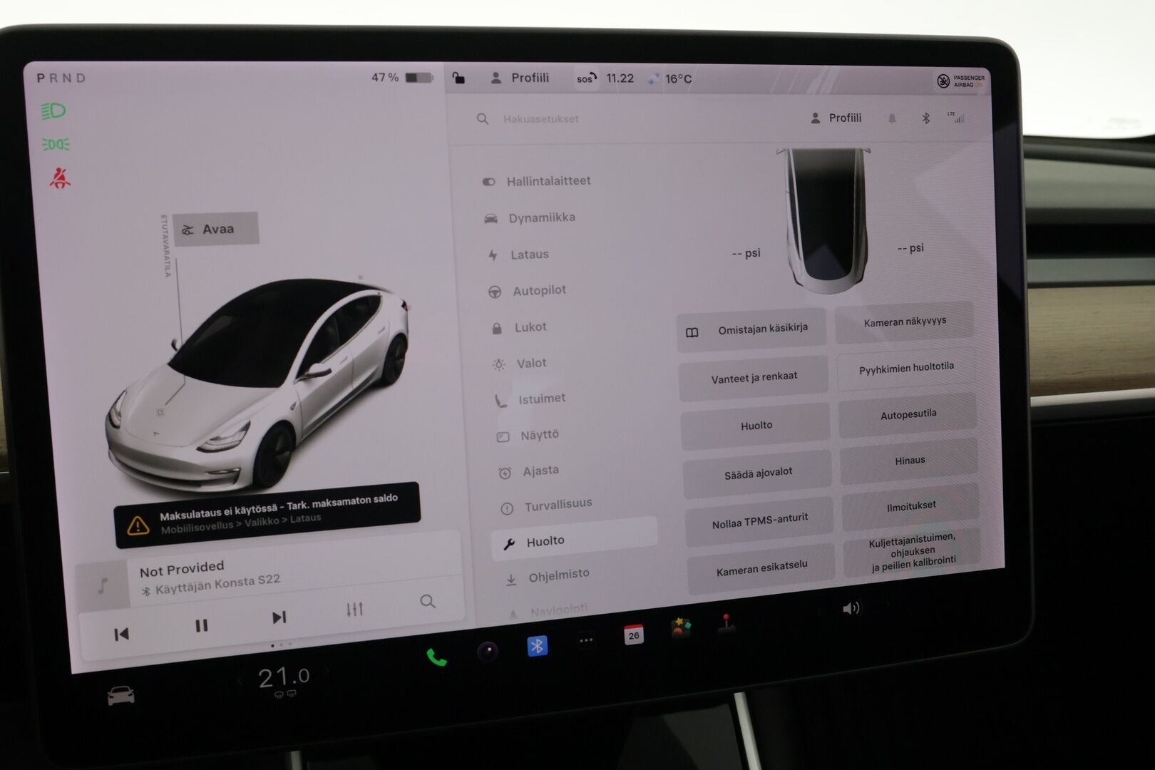 Tesla Model 3 2020 Standard Range Plus RWD * Autopilot / Lasikatto / Acc / Peruutuskamera / Musta Nahkasisusta*