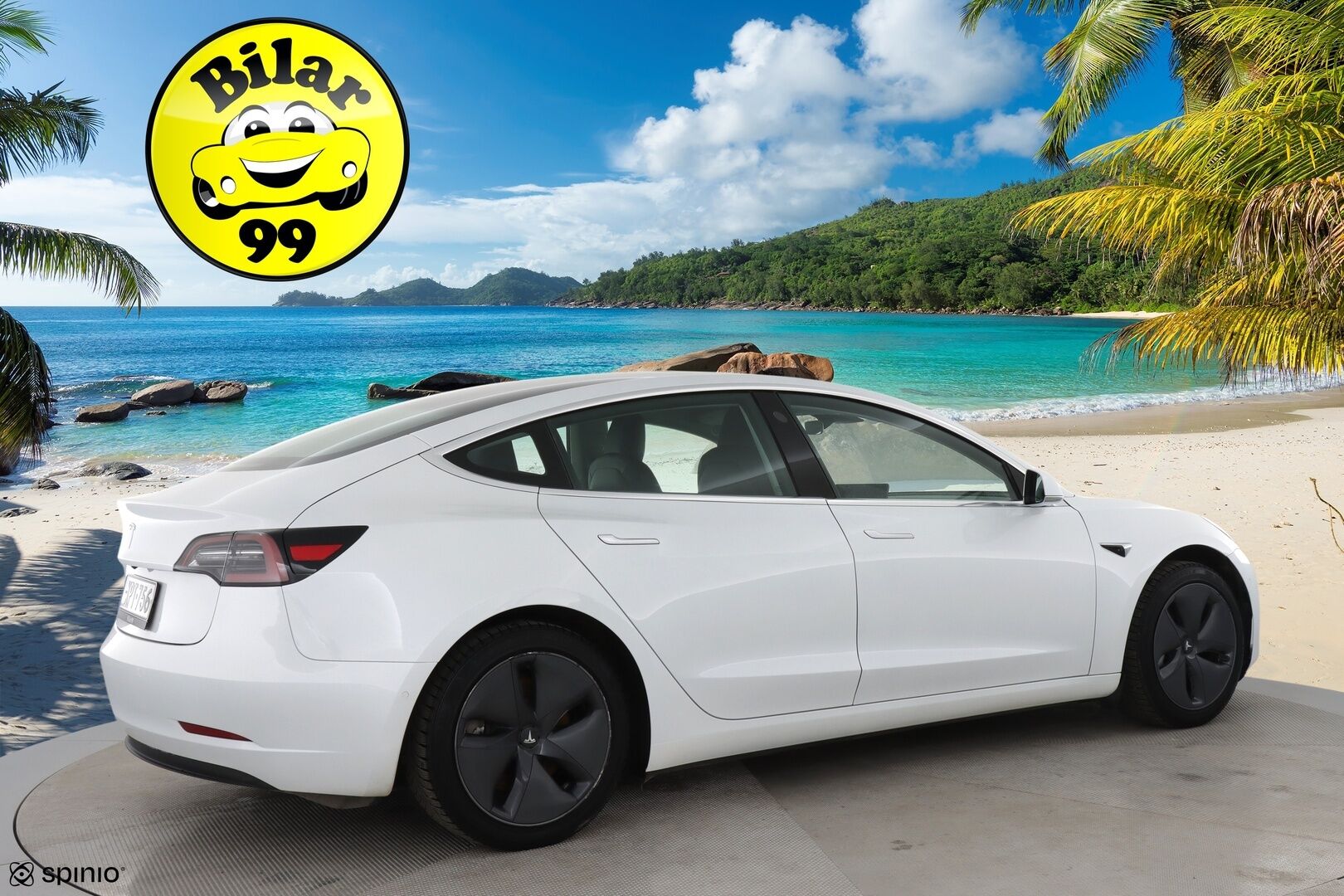 Tesla Model 3 2020 Standard Range Plus RWD * Autopilot / Lasikatto / Acc / Peruutuskamera / Musta Nahkasisusta*