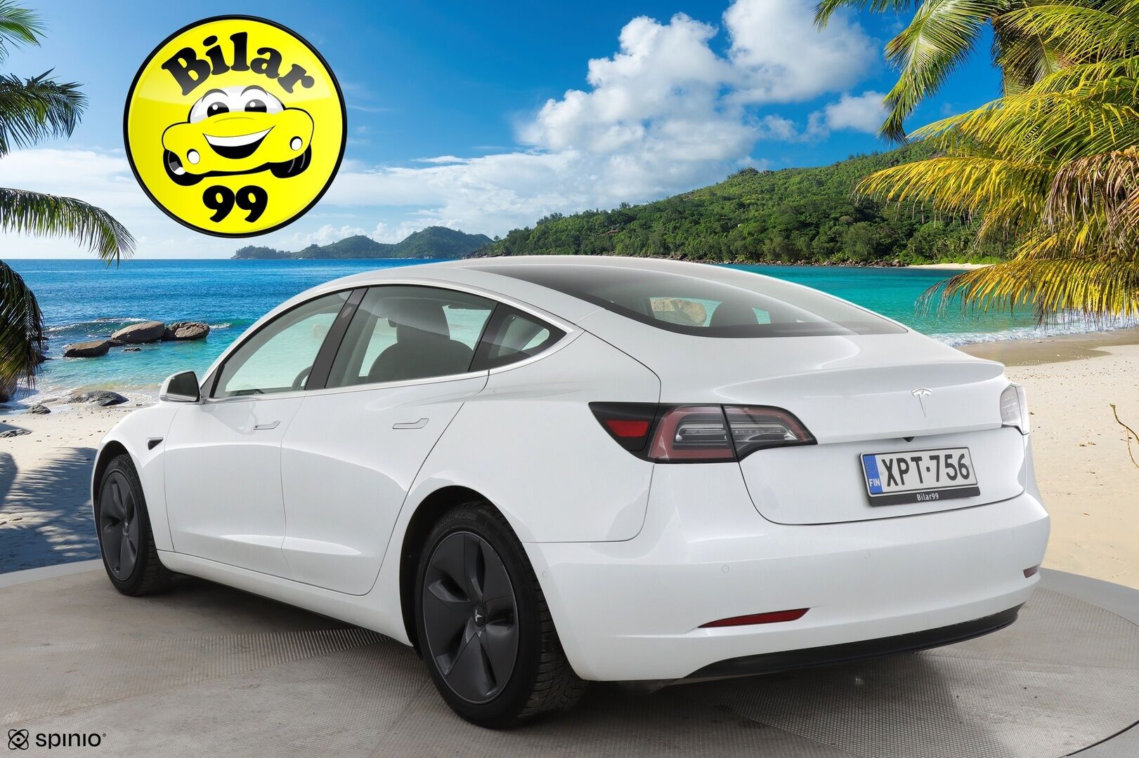 Tesla Model 3 2020 Standard Range Plus RWD * Autopilot / Lasikatto / Acc / Peruutuskamera / Musta Nahkasisusta*