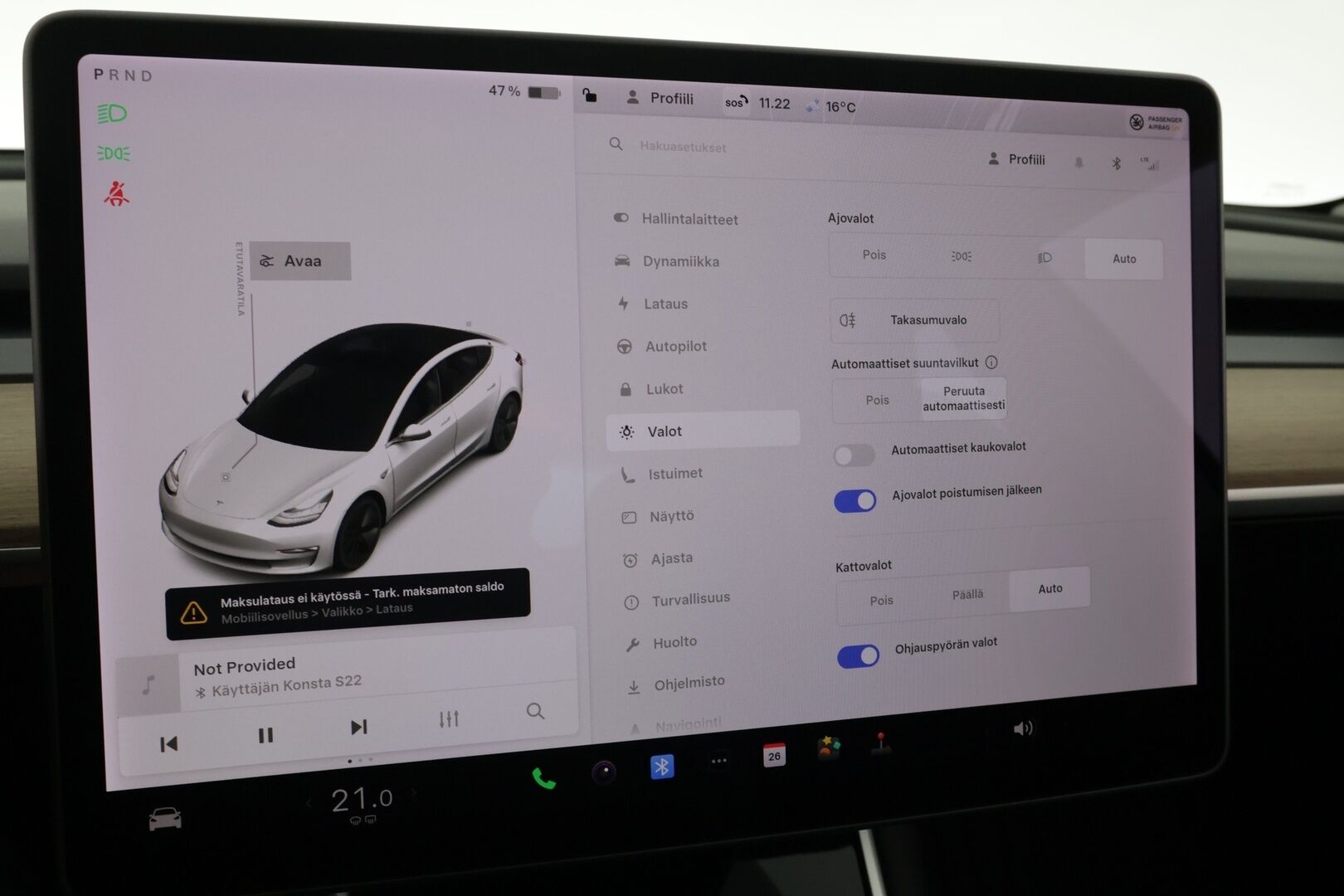 Tesla Model 3 2020 Standard Range Plus RWD * Autopilot / Lasikatto / Acc / Peruutuskamera / Musta Nahkasisusta*