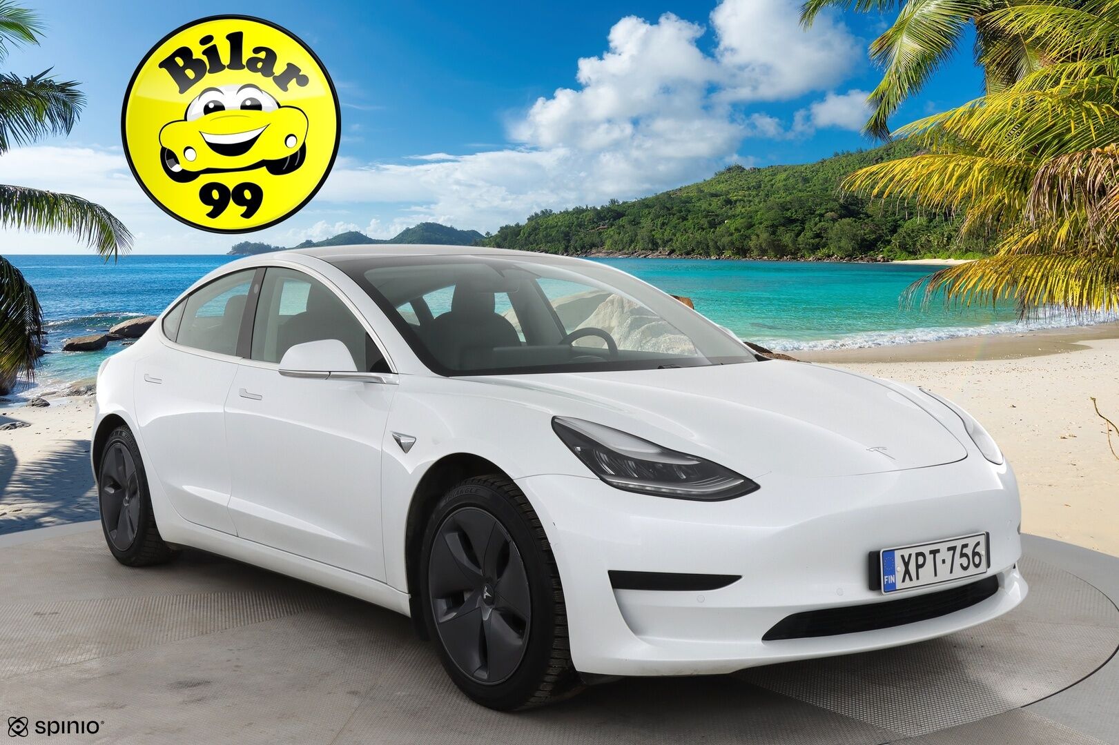 Tesla Model 3 2020 Standard Range Plus RWD * Autopilot / Lasikatto / Acc / Peruutuskamera / Musta Nahkasisusta*