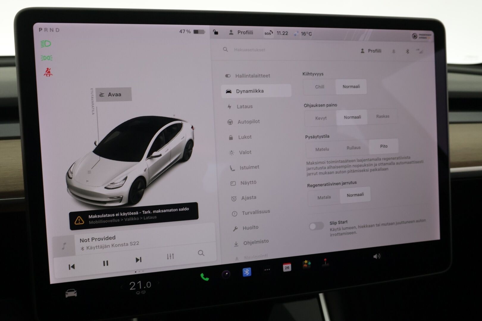 Tesla Model 3 2020 Standard Range Plus RWD * Autopilot / Lasikatto / Acc / Peruutuskamera / Musta Nahkasisusta*