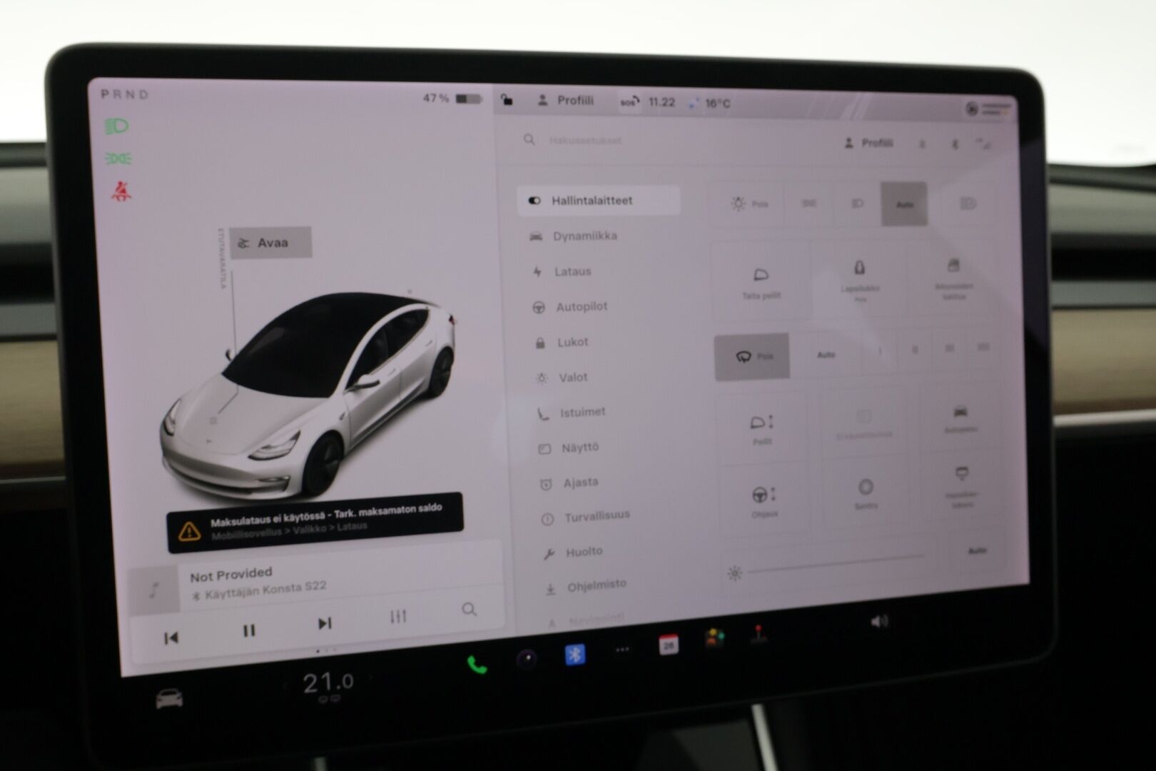 Tesla Model 3 2020 Standard Range Plus RWD * Autopilot / Lasikatto / Acc / Peruutuskamera / Musta Nahkasisusta*