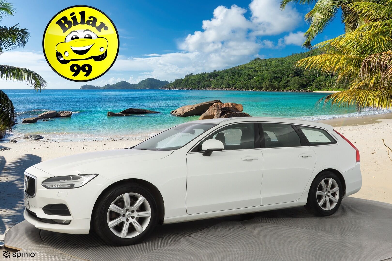 Volvo V90 2018 D3 AWD Business aut *Koukku / Webasto / ACC / Puolinahat / S.kontti* - Kahdet renkaat alumiinivantein / EI ADBLUE / Seuraava katsastus 21.7.2027 / Säännölliset huollot / Viimeisin huolto 07.2025 / Siisti - Osta nyt, maksa vasta ensi vuonna