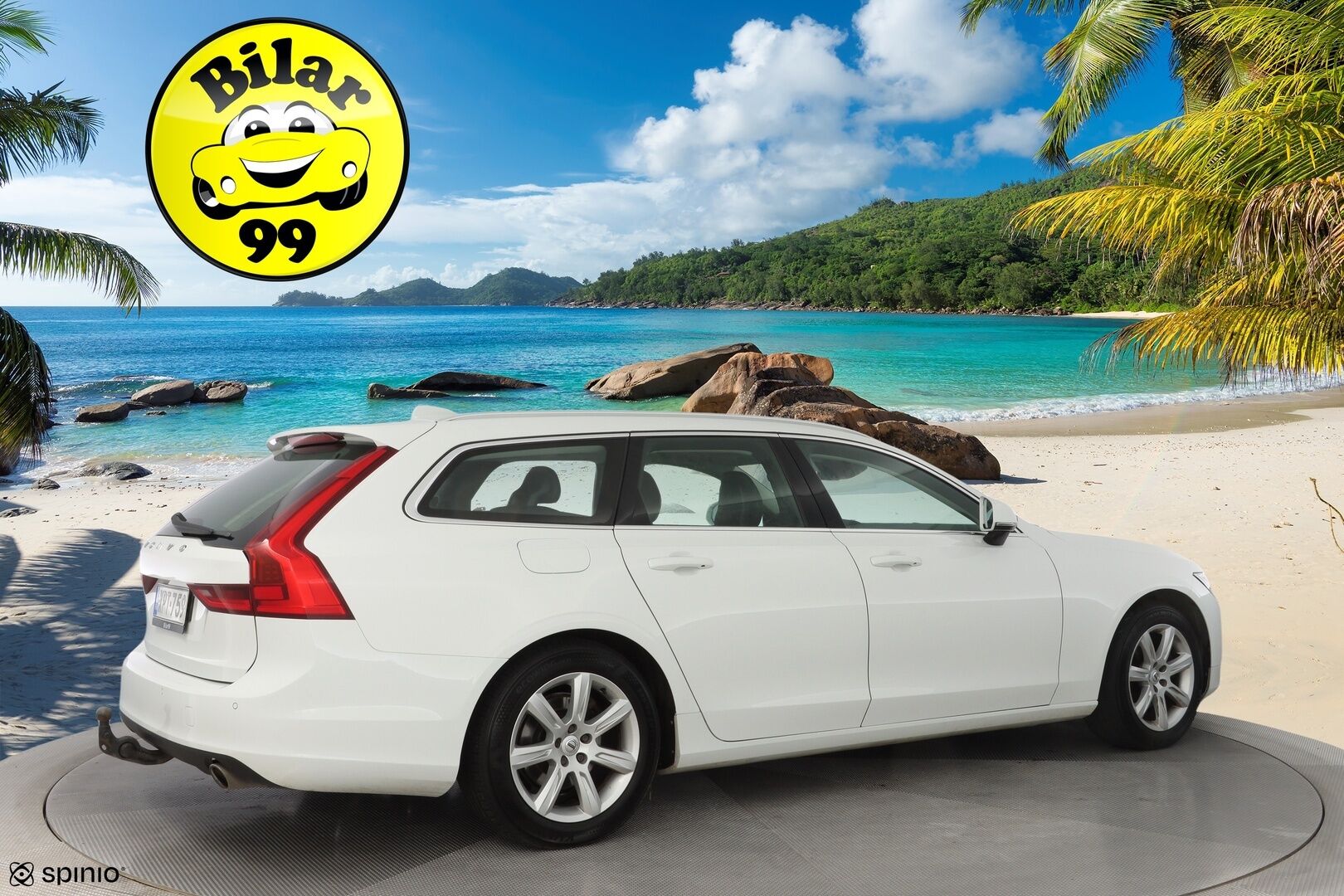 Volvo V90 2018 D3 AWD Business aut *Koukku / Webasto / ACC / Puolinahat / S.kontti* - Kahdet renkaat alumiinivantein / EI ADBLUE / Seuraava katsastus 21.7.2027 / Säännölliset huollot / Viimeisin huolto 07.2025 / Siisti - Osta nyt, maksa vasta ensi vuonna