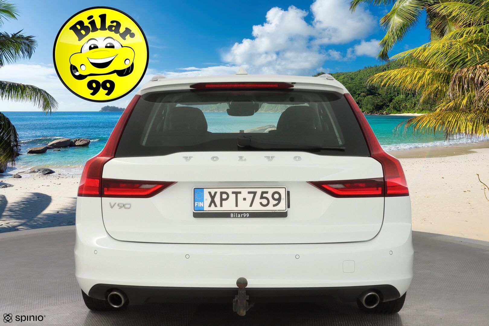 Volvo V90 2018 D3 AWD Business aut *Koukku / Webasto / ACC / Puolinahat / S.kontti* - Kahdet renkaat alumiinivantein / EI ADBLUE / Seuraava katsastus 21.7.2027 / Säännölliset huollot / Viimeisin huolto 07.2025 / Siisti - Osta nyt, maksa vasta ensi vuonna