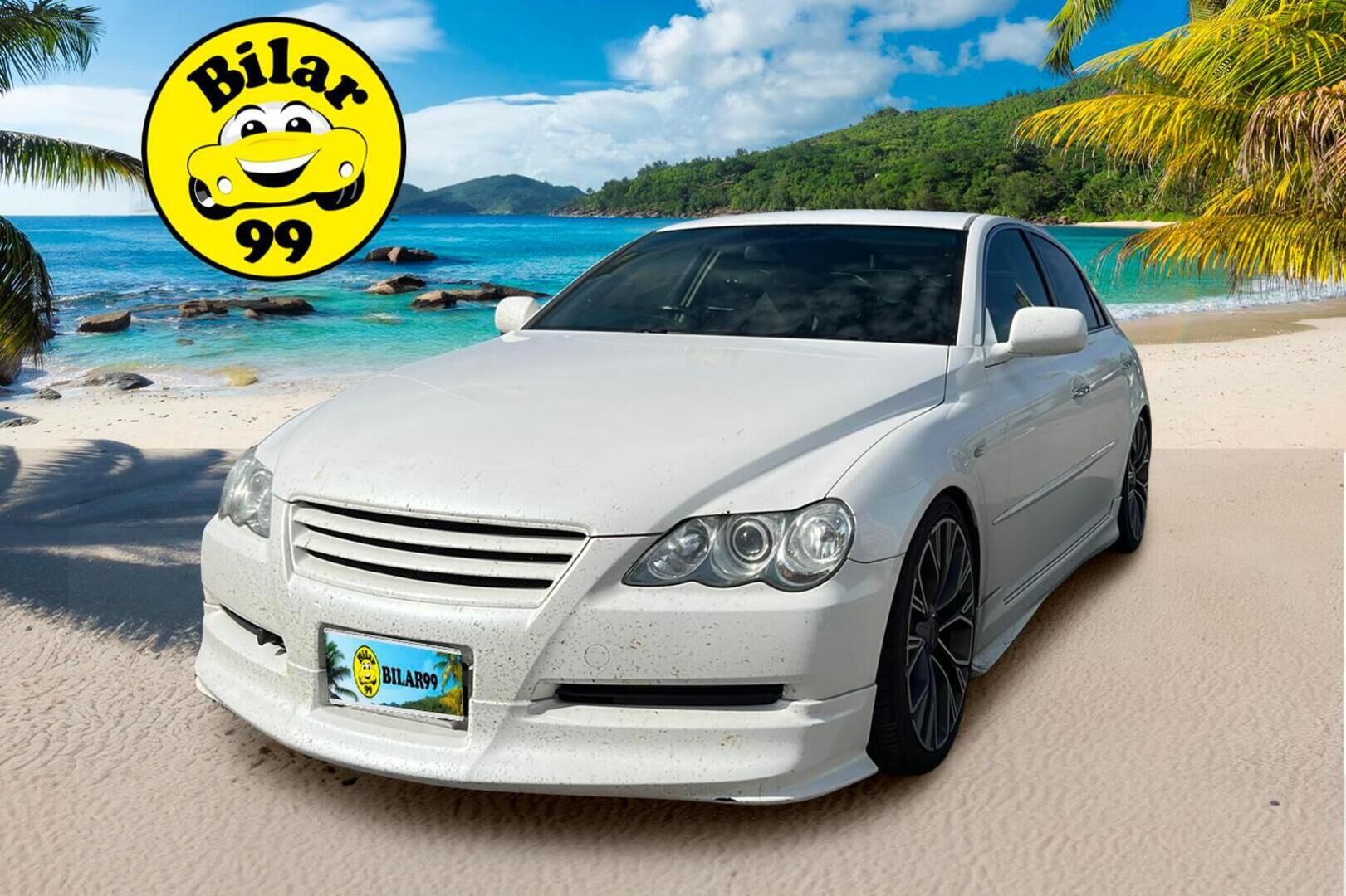 Toyota Mark X 2005 250G 2,5L V6 - Nahkasisusta / Peruutuskamera / Xenon / Sähköpenkit / Lohko & Sisäpistoke / Juuri tullut Tampereelle!