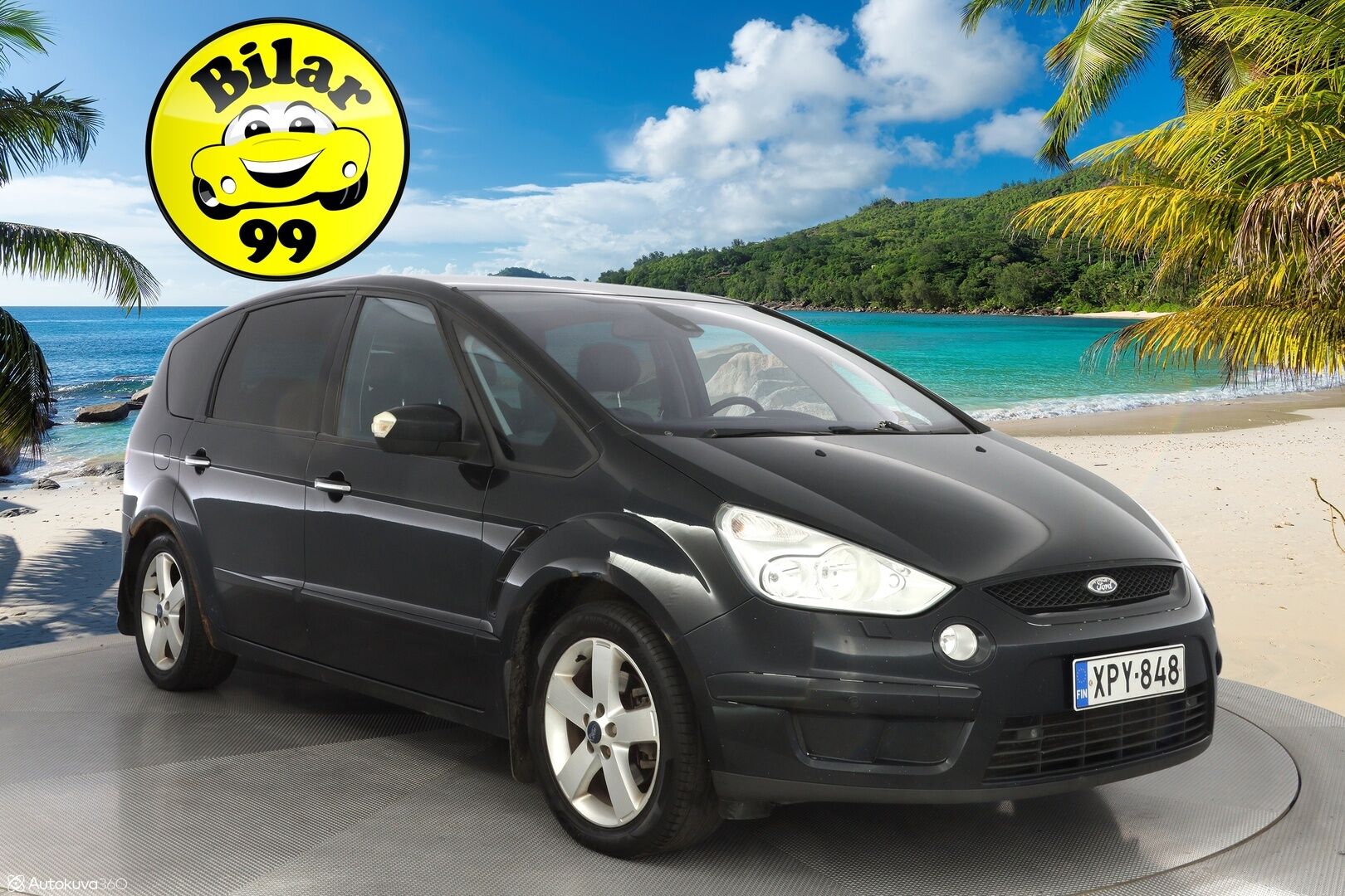Ford S-Max 2008 2,0 TDCi 140 hv autom. Titanium A6 5-ovinen MYYDÄÄN HUUTOKAUPAT.COM