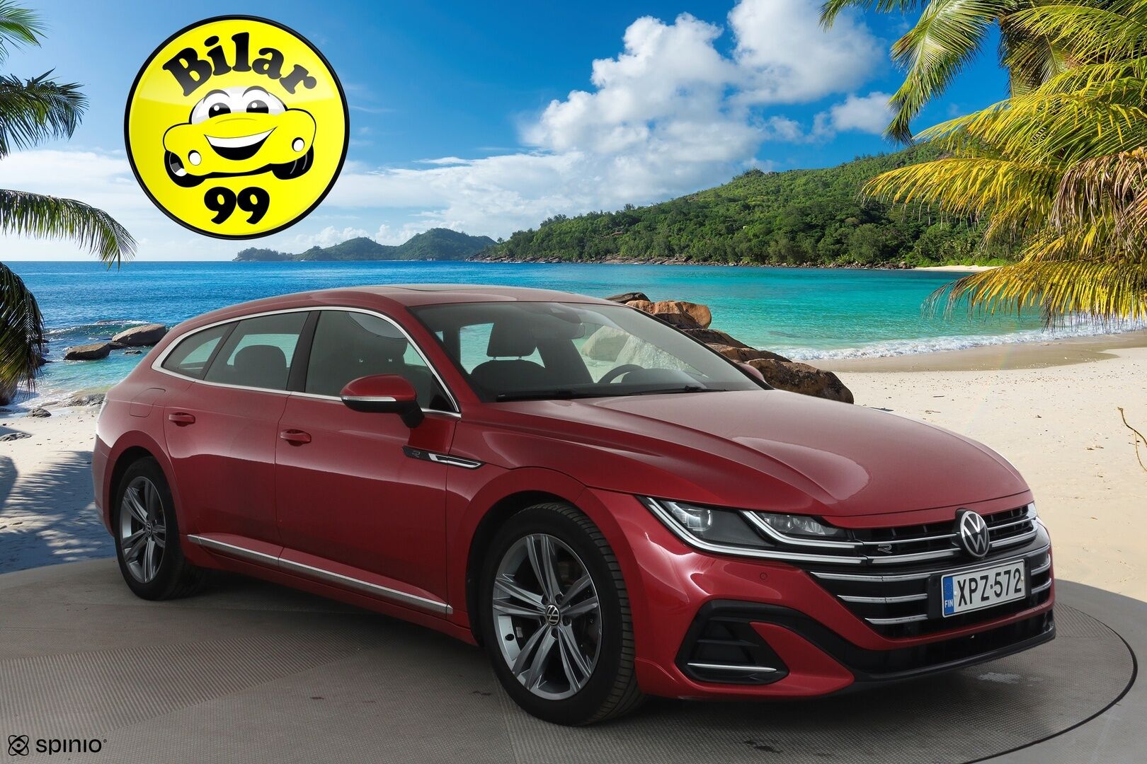 Volkswagen Arteon 2021 Shooting Brake R-Line 2,0 TDI SCR 110 kW *ACC / P.tutkat / Adapt.LED / Panorama / KeylessGo / Webasto* - 1.Om Suomi-auto / Kahdet renkaat aluvanteilla