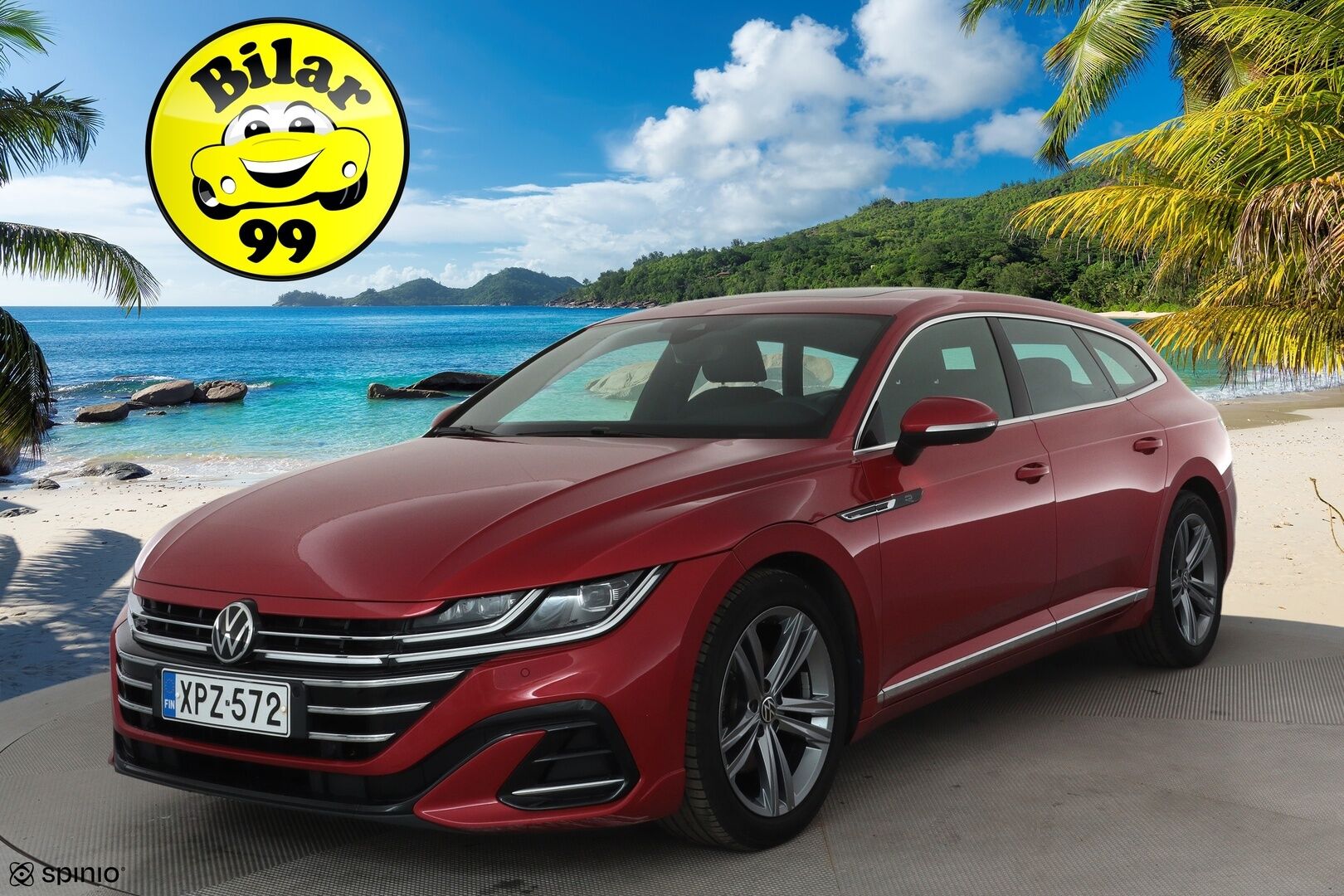 Volkswagen Arteon 2021 Shooting Brake R-Line 2,0 TDI SCR 110 kW *ACC / P.tutkat / Adapt.LED / Panorama / KeylessGo / Webasto* - 1.Om Suomi-auto / Kahdet renkaat aluvanteilla