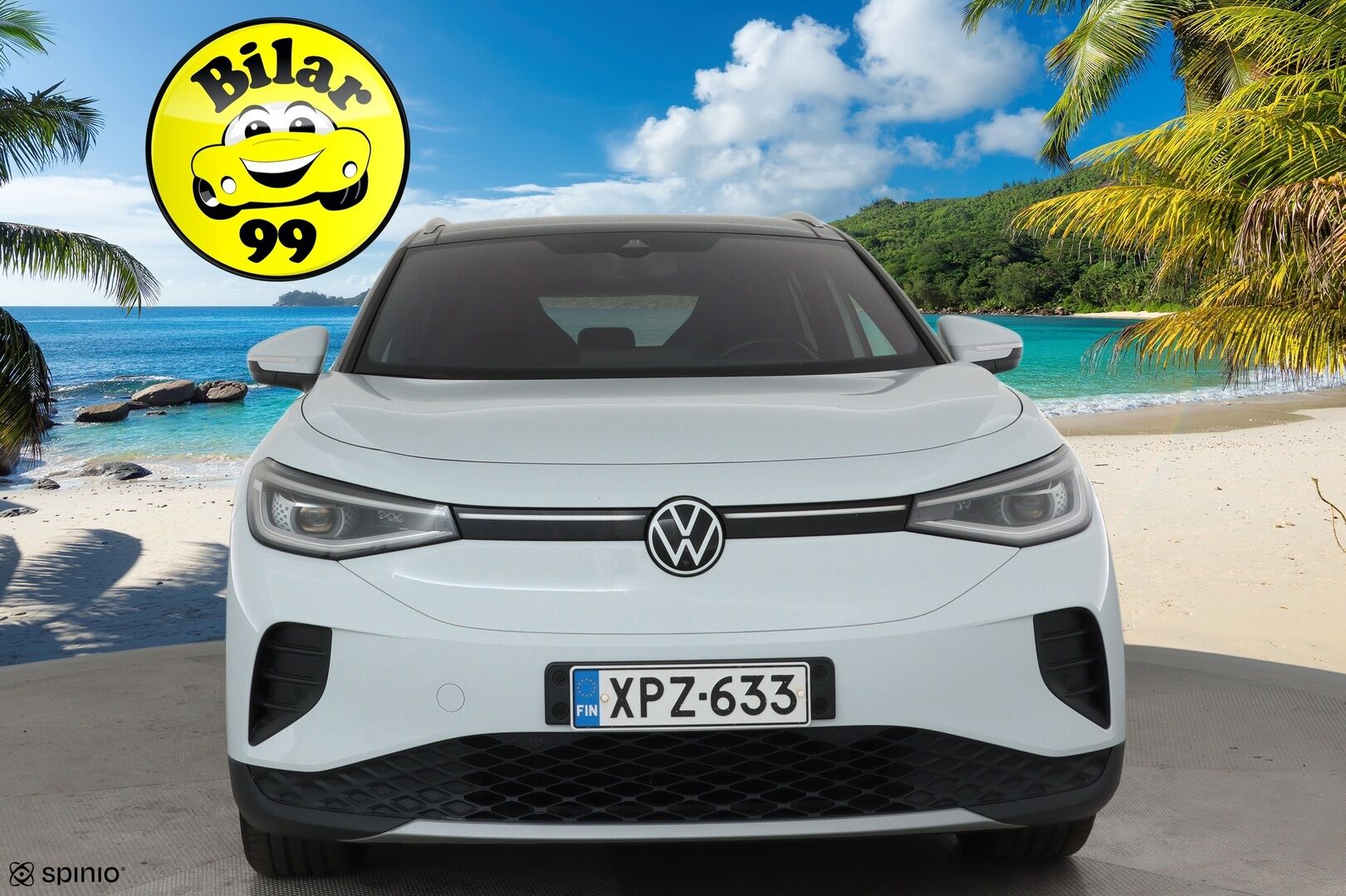 Volkswagen ID.4 2021 Pro Performance Business Max **Lämpöpumppu / Lasikatto / HUD / ACC / 360° / Matrix / Hierovat Sportpenkit Muistilla** - 1-om Suomi-auto / 2x Latauskaapelit / Kahdet Renkaat / Merkkihuollettu! / **HUIPPU KAMOILLA**
