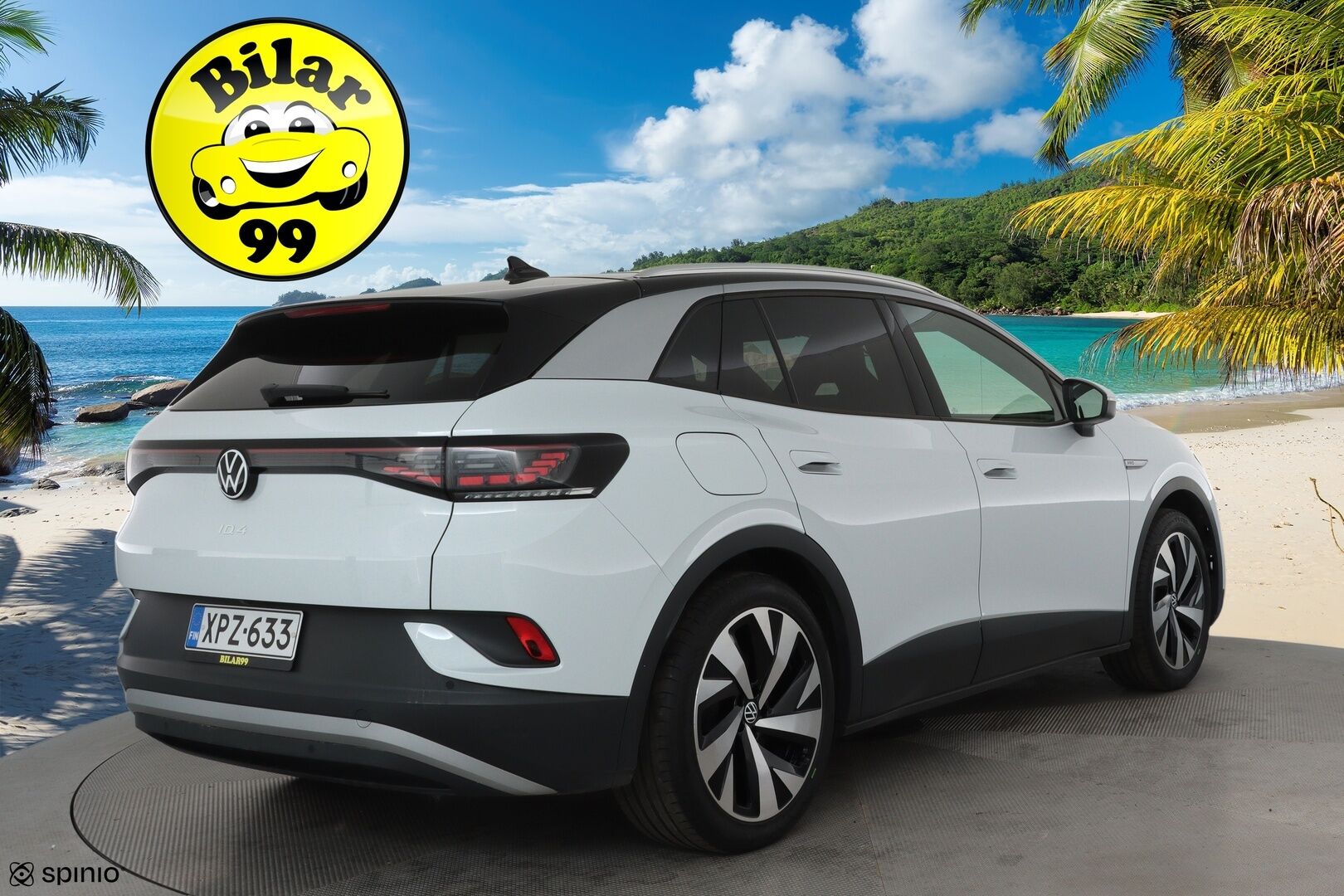 Volkswagen ID.4 2021 Pro Performance Business Max **Lämpöpumppu / Lasikatto / HUD / ACC / 360° / Matrix / Hierovat Sportpenkit Muistilla** - 1-om Suomi-auto / 2x Latauskaapelit / Kahdet Renkaat / Merkkihuollettu! / **HUIPPU KAMOILLA**