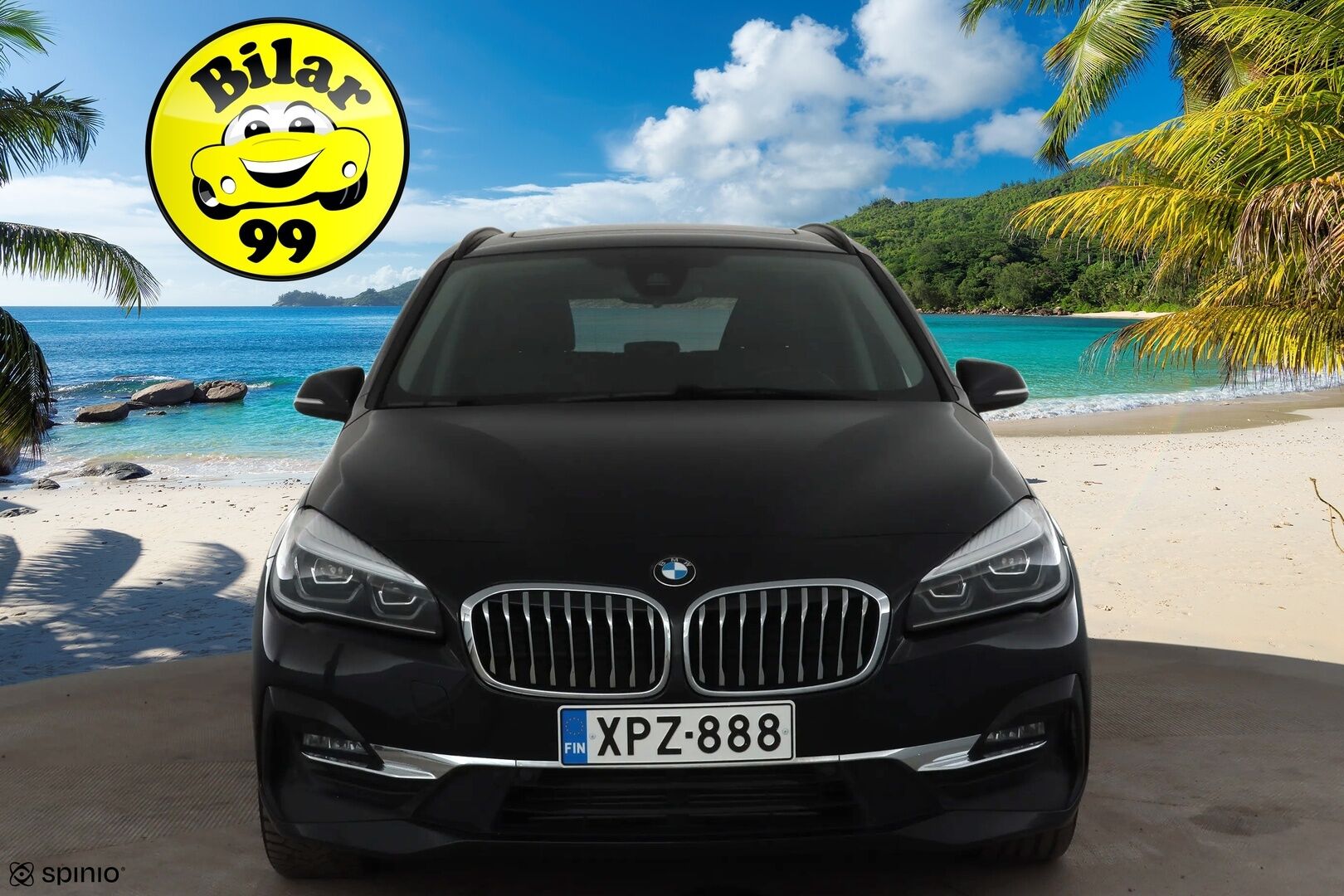 BMW 218 2021 F46 Gran Tourer 218d A xDrive Business Luxury - Ruskeat nahat | 1.Om Suomi-auto | Kahdet renkaat aluvanteilla | Merkkihuollettu | Huippuvarusteet