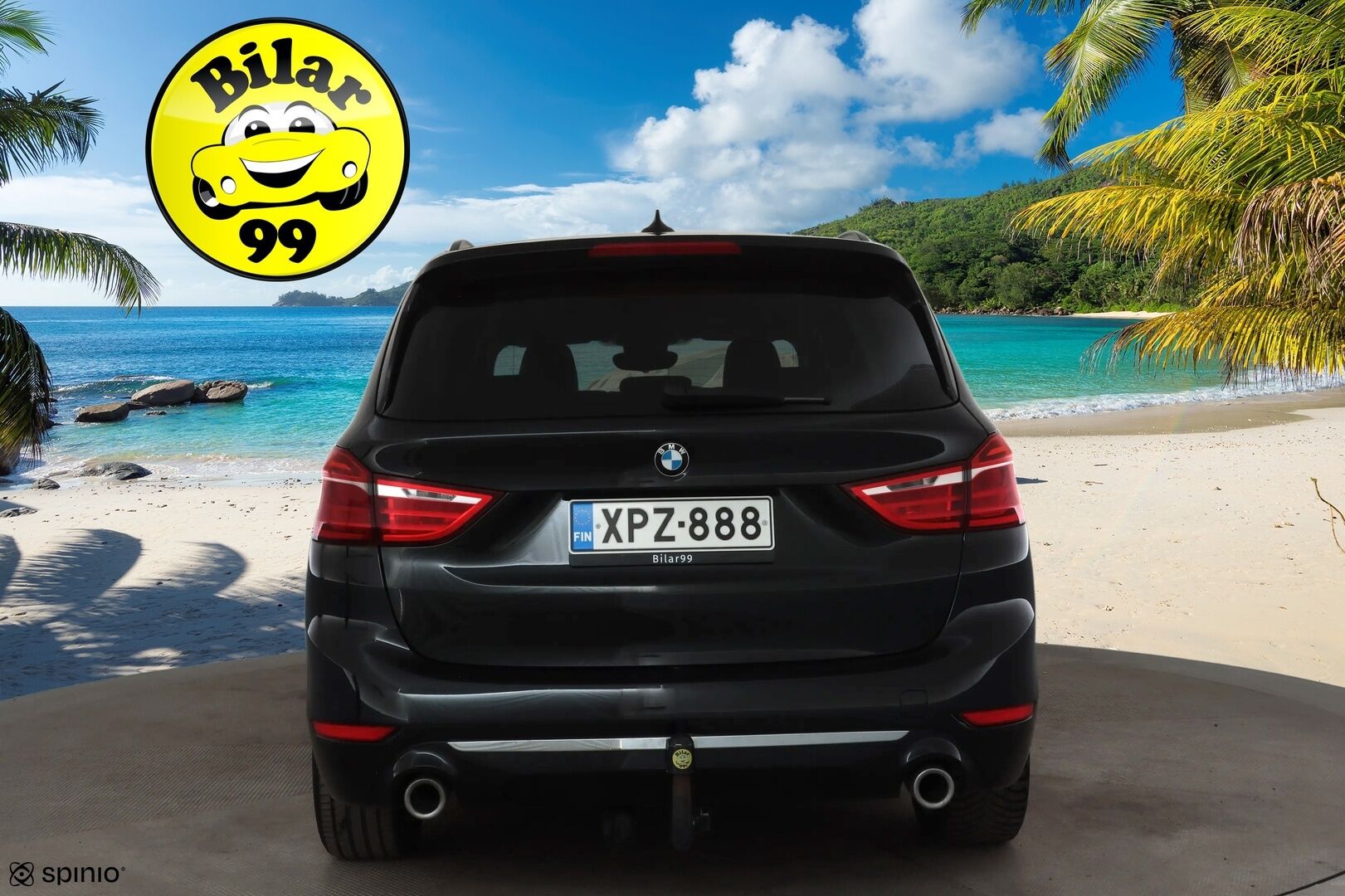 BMW 218 2021 F46 Gran Tourer 218d A xDrive Business Luxury - Ruskeat nahat | 1.Om Suomi-auto | Kahdet renkaat aluvanteilla | Merkkihuollettu | Huippuvarusteet
