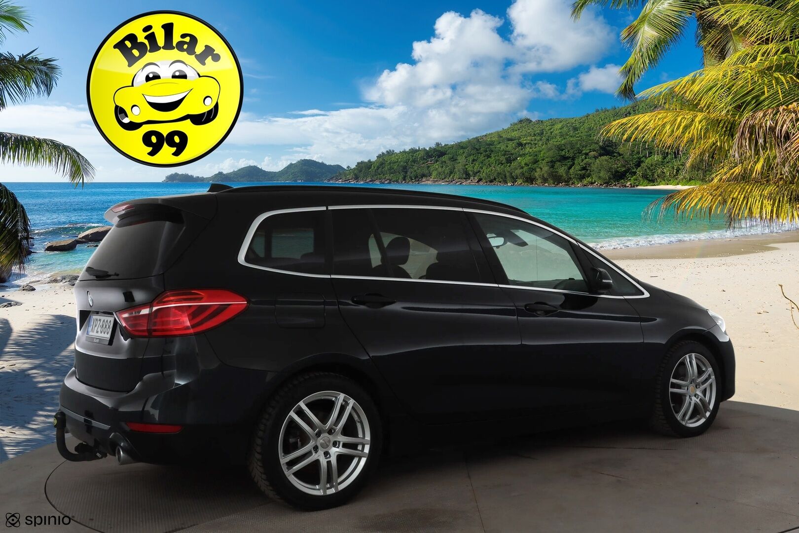 BMW 218 2021 F46 Gran Tourer 218d A xDrive Business Luxury - Ruskeat nahat | 1.Om Suomi-auto | Kahdet renkaat aluvanteilla | Merkkihuollettu | Huippuvarusteet