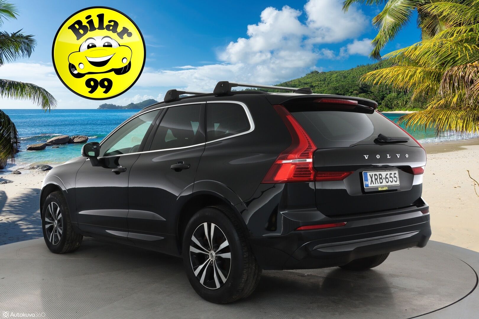 Volvo XC60 2022 B4 AWD D-MHEV Business Edition aut ** Pa-lämmitin / Adapt. vakkari / Muistipenkki / Koukku / P.kamera / Keyless ** - 3,99 % KORKOTARJOUS TÄHÄN AUTOON - 1-om. Suomi-auto / Merkkihuollettu