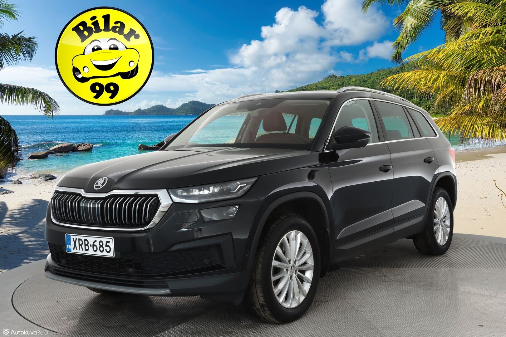 Skoda Kodiaq 2022 2.0 TDI 200 4x4 Style DSG Autom.** Facelift / Koukku / Adapt.vakkari / Matrix-LED /  360° Kamera / Webasto / Canton ** - 3,99 % KORKOTARJOUS TÄHÄN AUTOON - 1-om Suomi-auto / Android&Apple / KeyLessGO