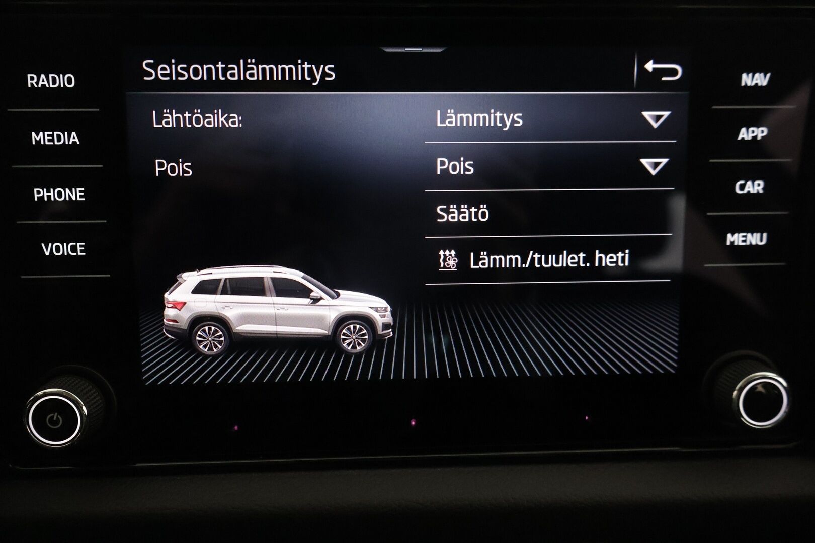 Skoda Kodiaq 2022 2.0 TDI 200 4x4 Style DSG Autom.** Facelift / Koukku / Adapt.vakkari / Matrix-LED /  360° Kamera / Webasto / Canton ** - 3,99 % KORKOTARJOUS TÄHÄN AUTOON - 1-om Suomi-auto / Android&Apple / KeyLessGO