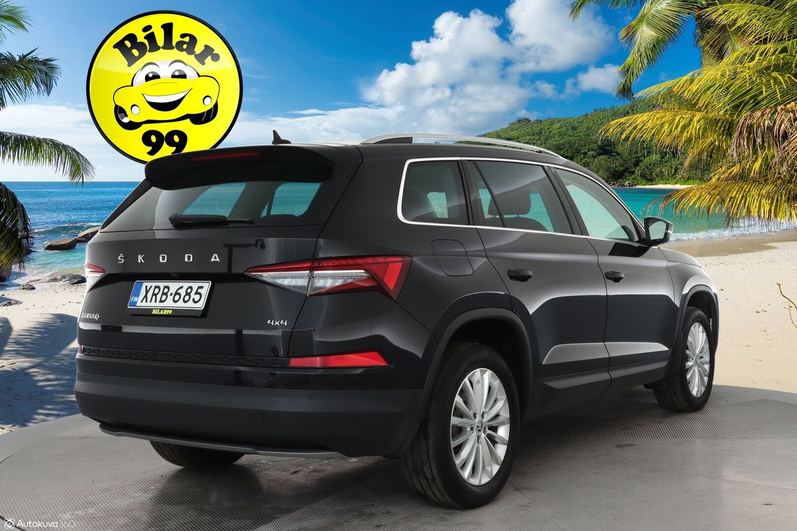 Skoda Kodiaq 2022 2.0 TDI 200 4x4 Style DSG Autom.** Facelift / Koukku / Adapt.vakkari / Matrix-LED /  360° Kamera / Webasto / Canton ** - 3,99 % KORKOTARJOUS TÄHÄN AUTOON - 1-om Suomi-auto / Android&Apple / KeyLessGO