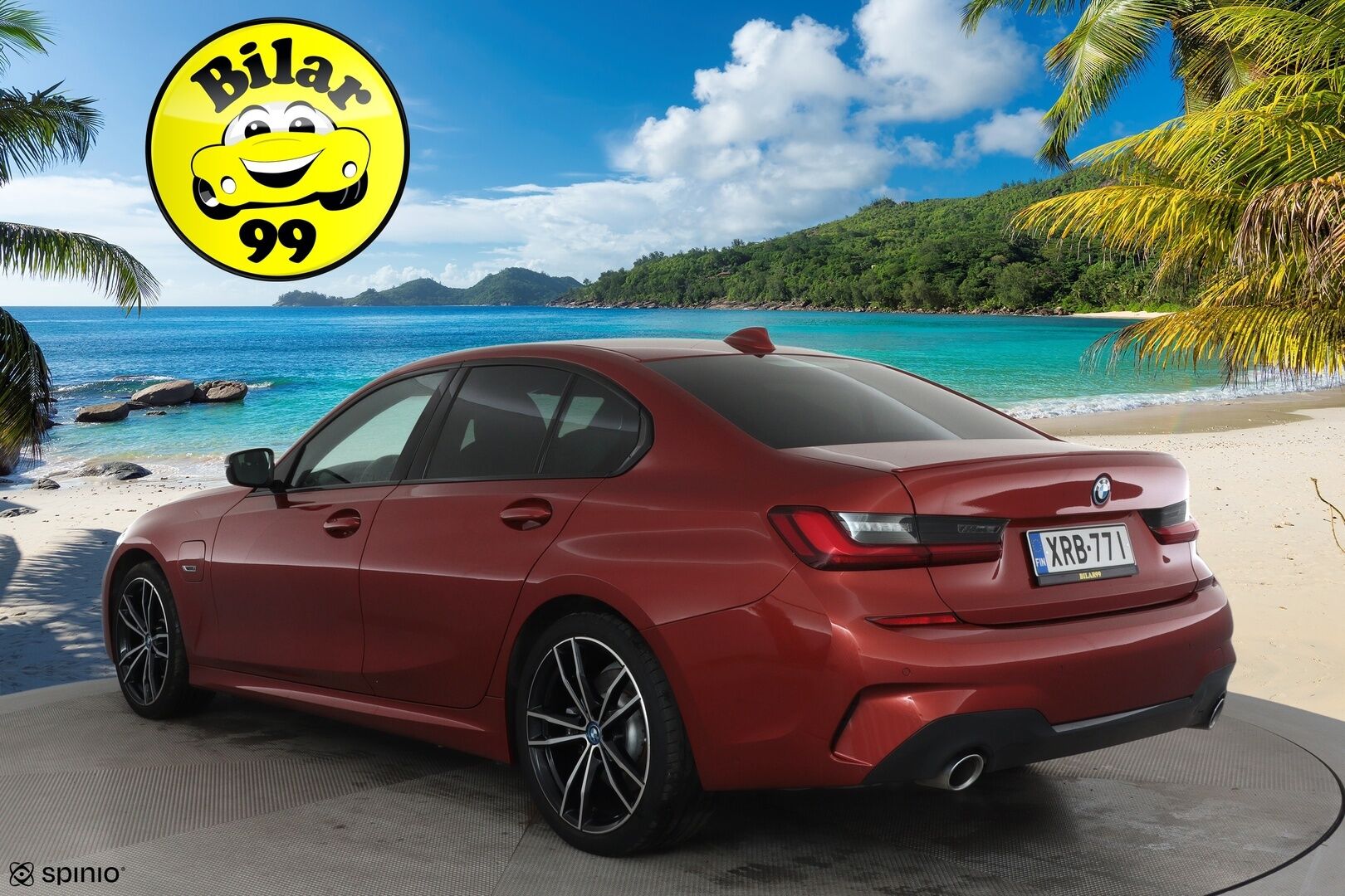 BMW 320 2022 G20 A Charged Edition M Sport **Vakkari / Hifi / P.tutkat / Nahka-Alcantara / Navi / LED** - 1.Om Suomi-auto / Kahdet renkaat aluvanteilla / Akku kuntotarkastettu SOH 92,1% / Juuri huollettu!