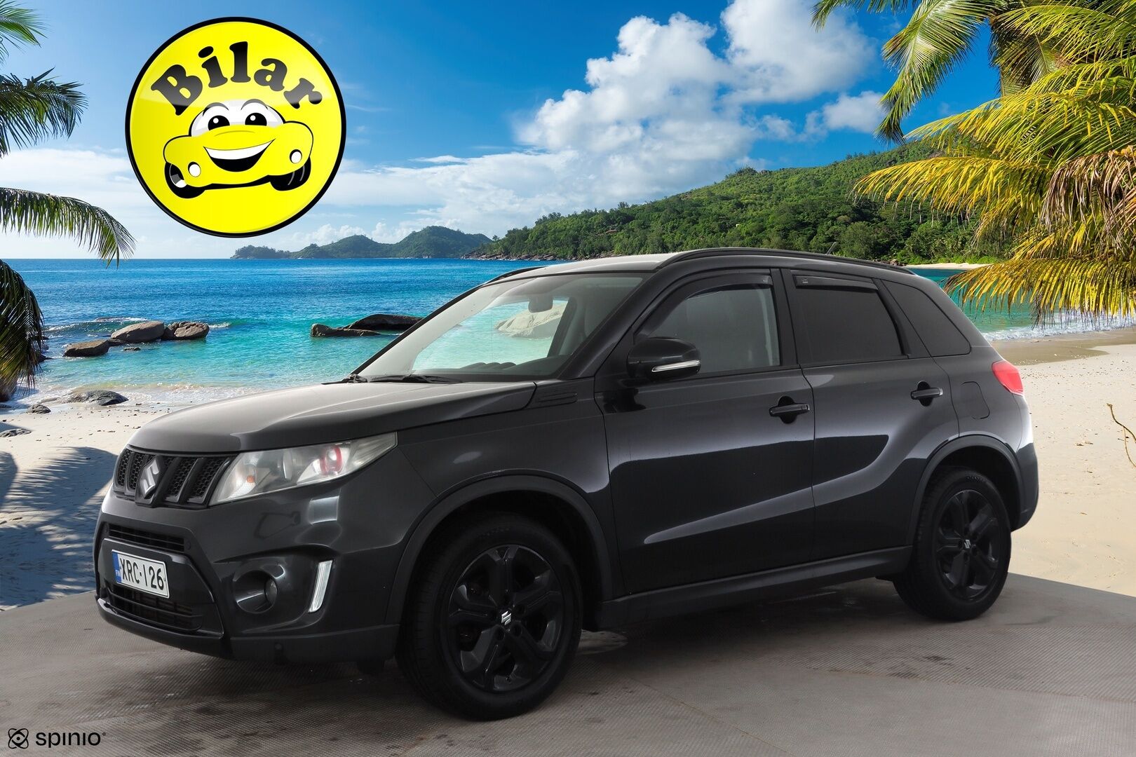 Suzuki Vitara 2017 1,4 BOOSTERJET 4WD S 6AT - | ACC | Koukku | Nahka-alcantara | P.kamera ja tutkat | Navi | Keyless | LED | Hätäjarrutusavustin | Lohko+sisähaara | 2x renkaat aluin | 