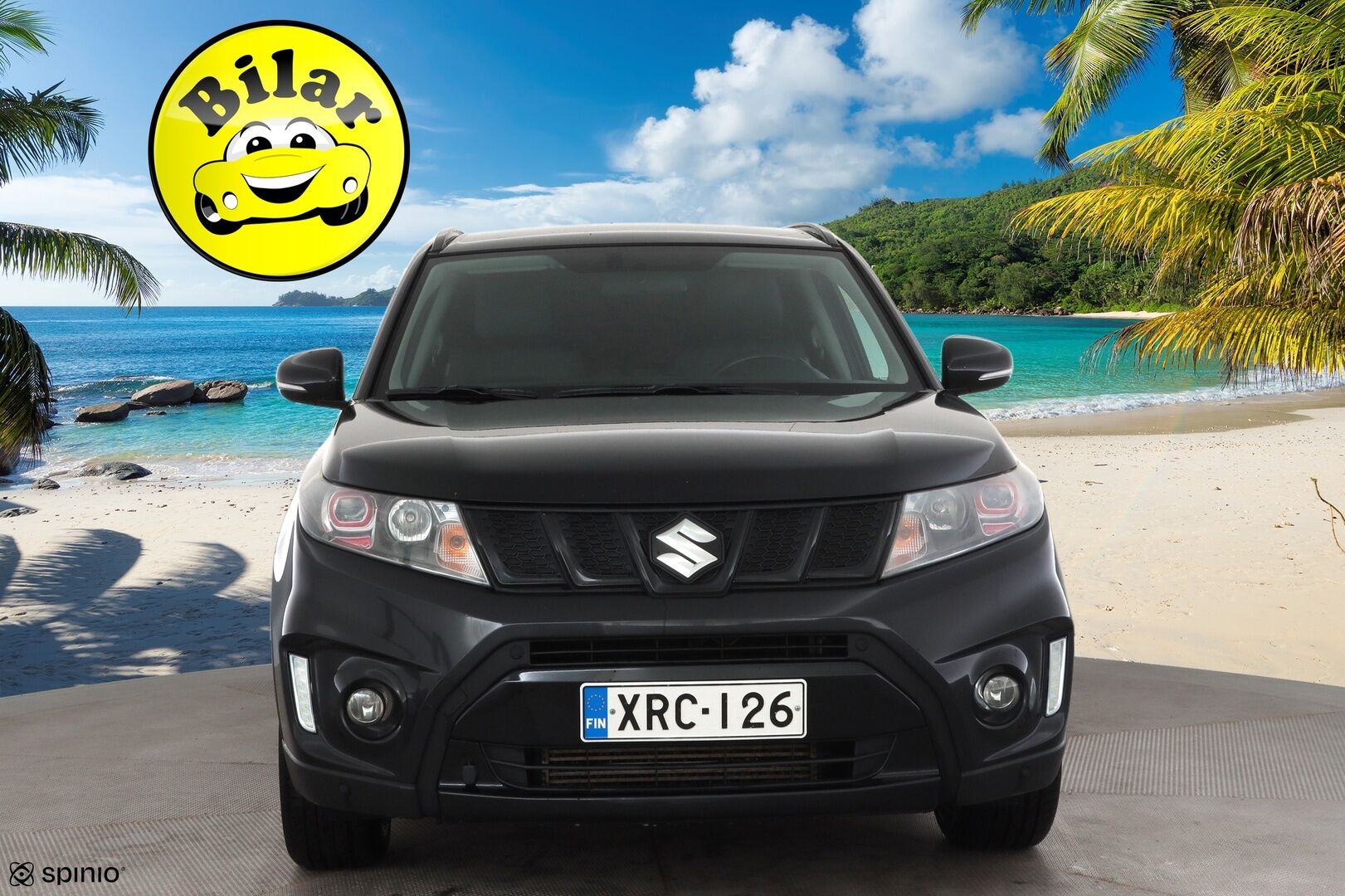 Suzuki Vitara 2017 1,4 BOOSTERJET 4WD S 6AT - | ACC | Koukku | Nahka-alcantara | P.kamera ja tutkat | Navi | Keyless | LED | Hätäjarrutusavustin | Lohko+sisähaara | 2x renkaat aluin | 