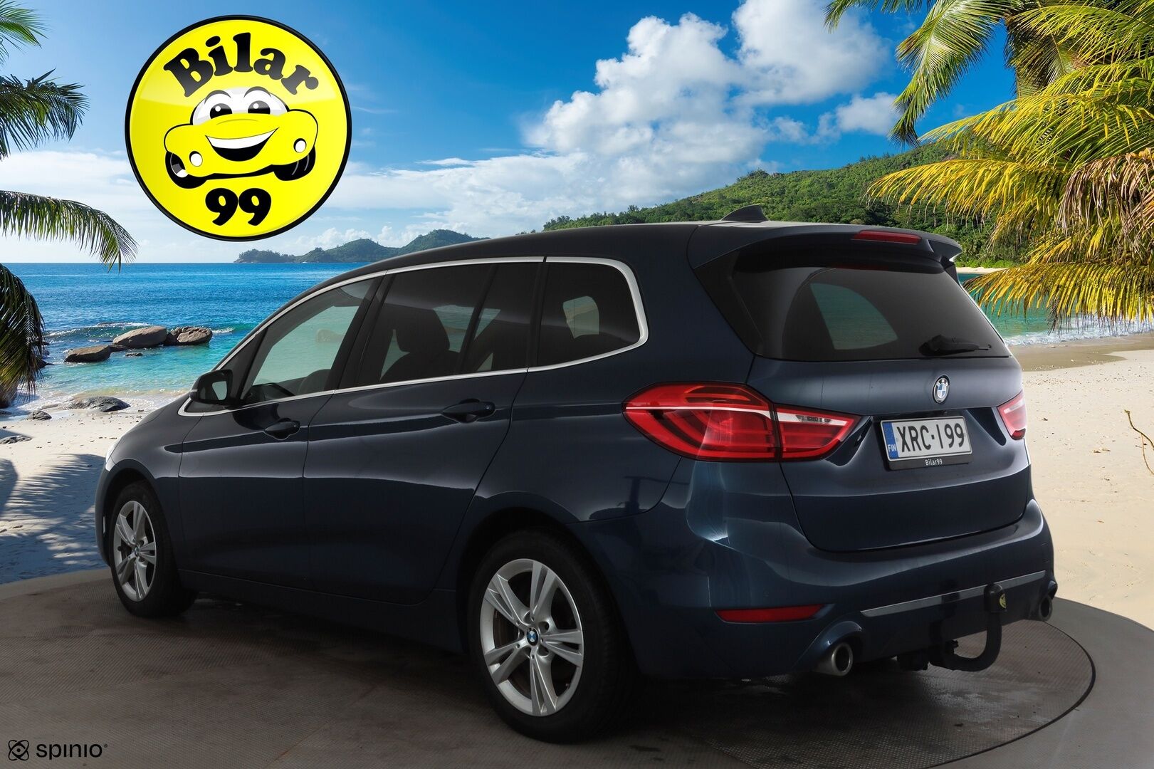 BMW 218 2022 F46 Gran Tourer 218d A Business Luxury 7-P - Suomi-Auto | Koukku | P.kamera | LED | NAVI | Nahat | Vakkari | Lohko+SIsä
