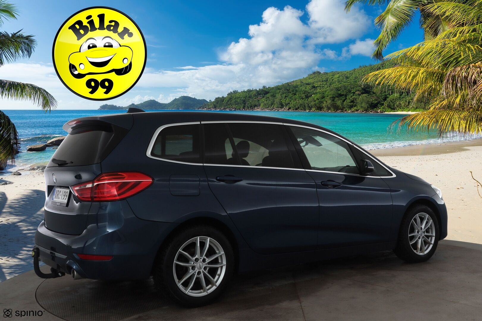 BMW 218 2022 F46 Gran Tourer 218d A Business Luxury 7-P - Suomi-Auto | Koukku | P.kamera | LED | NAVI | Nahat | Vakkari | Lohko+SIsä