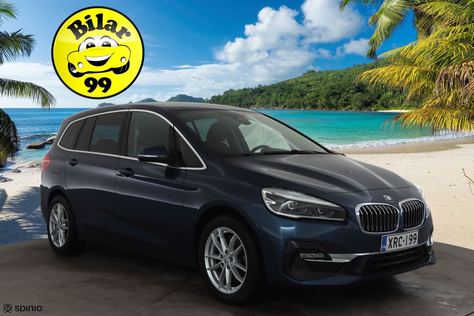 BMW 218 2022 F46 Gran Tourer 218d A Business Luxury 7-P - Suomi-Auto | Koukku | P.kamera | LED | NAVI | Nahat | Vakkari | Lohko+SIsä