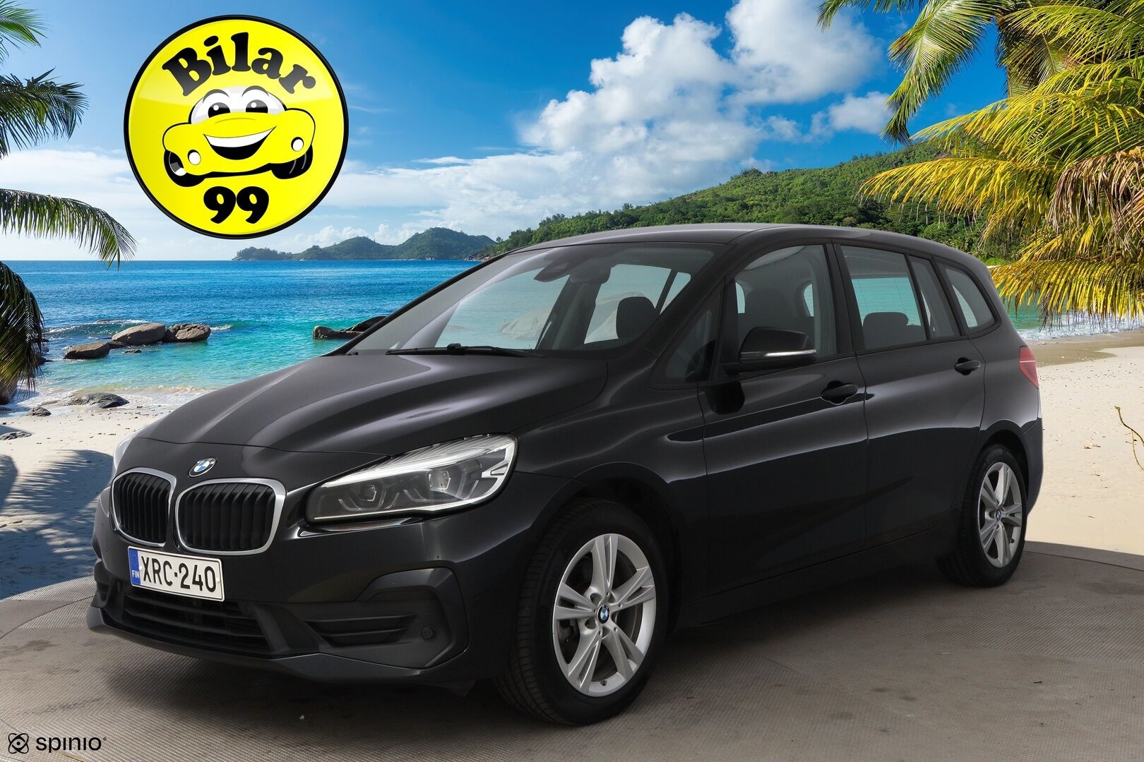 BMW 218 2022 F46 Gran Tourer 218i A Business  * Vetokoukku / Navi / P-Kamera / Lohko / Tutkat / Sähkökontti / Vakkari / LED! * - Hiljattain huollettu / 2x Merkkirenkaat / Juuri Saapunut Tampereelle!
