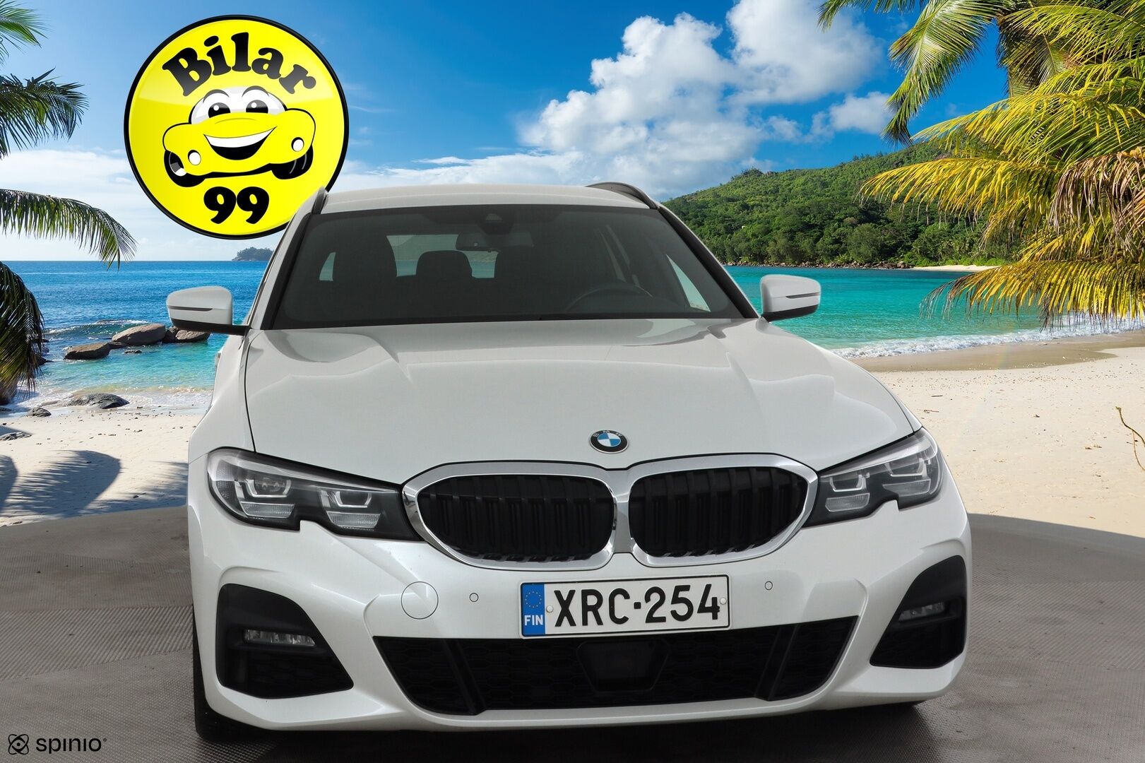 BMW 320 2022 G21 Touring 320d A xDrive Business M Sport MHEV * Webasto / Koukku / ACC / LED / Sportpenkit / P.kamera / Navi * - 1-om Suomi-auto / Kahdet renkaat / Merkkihuollettu! - Osta nyt, maksa vasta ensi vuonna