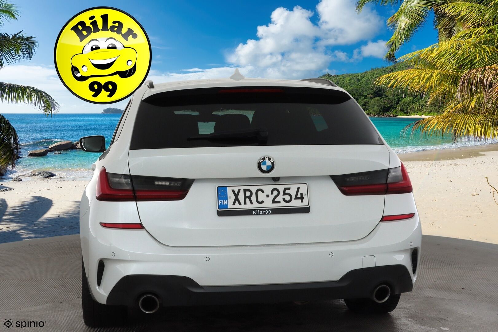 BMW 320 2022 G21 Touring 320d A xDrive Business M Sport MHEV * Webasto / Koukku / ACC / LED / Sportpenkit / P.kamera / Navi * - 1-om Suomi-auto / Kahdet renkaat / Merkkihuollettu! - Osta nyt, maksa vasta ensi vuonna