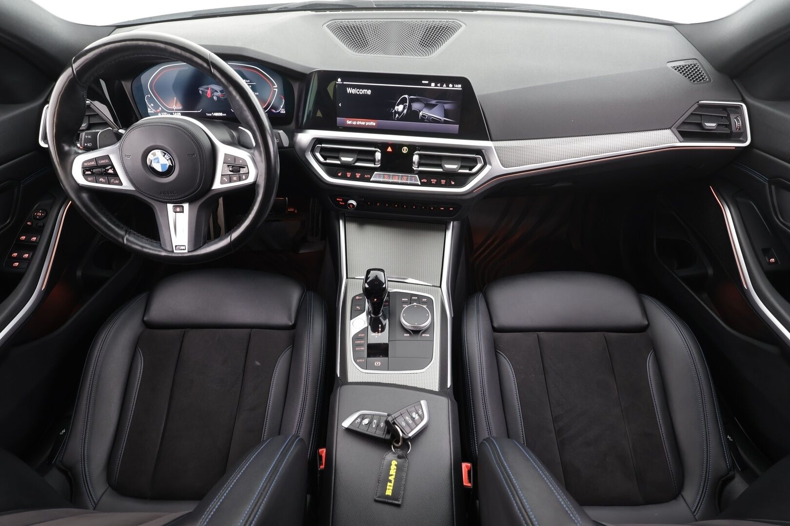 BMW 320 2022 G21 Touring 320d A xDrive Business M Sport MHEV * Webasto / Koukku / ACC / LED / Sportpenkit / P.kamera / Navi * - 1-om Suomi-auto / Kahdet renkaat / Merkkihuollettu! - Osta nyt, maksa vasta ensi vuonna