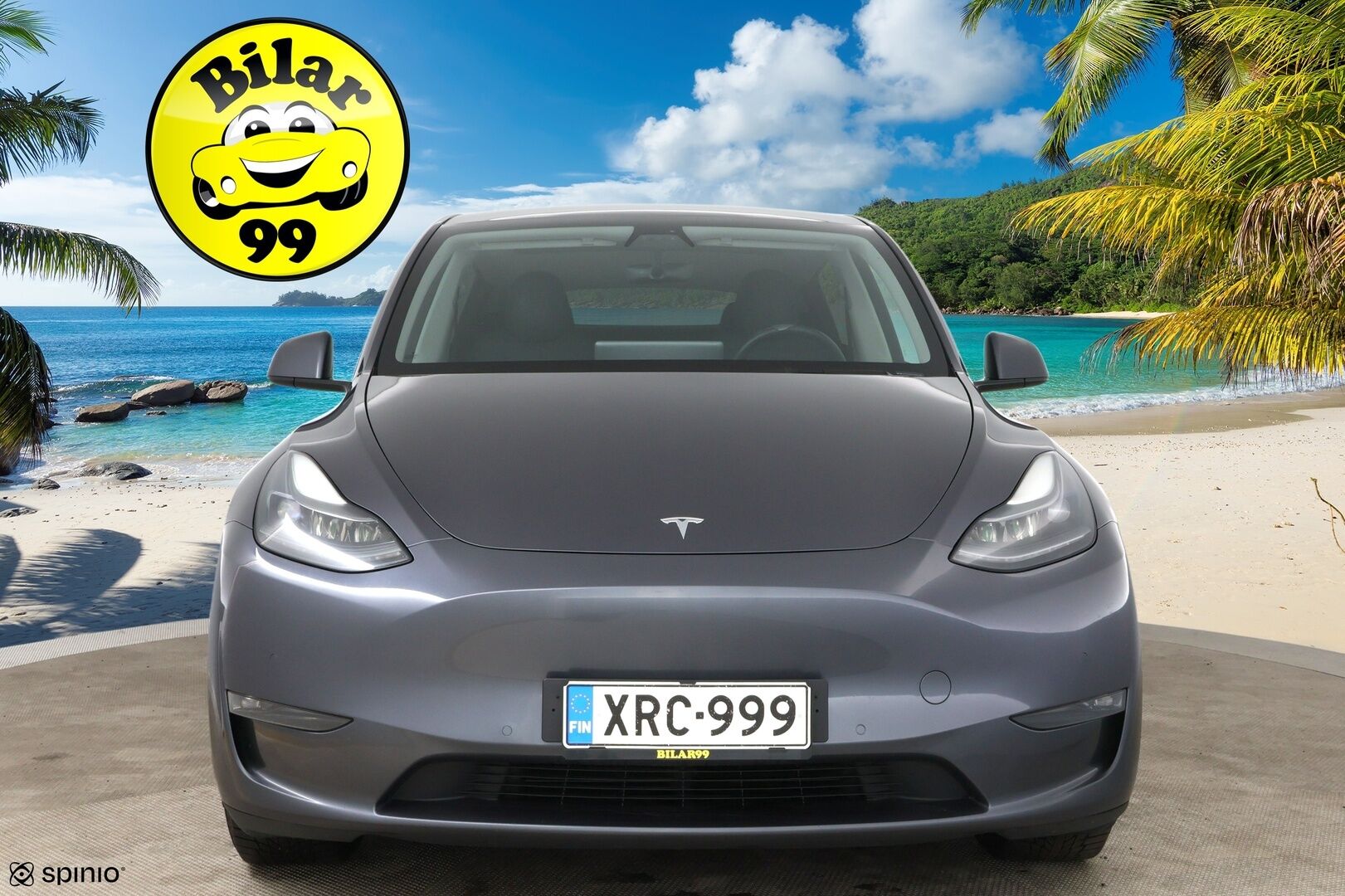 Tesla Model Y 2021 Long Range / EAP / Premium Audio / Adapt. vak / Matrix-LED / Lasikatto / Nahkasisuta - Lämpöpumppu vaihdettu! / P-Kamera / Parannettu Autopilootti