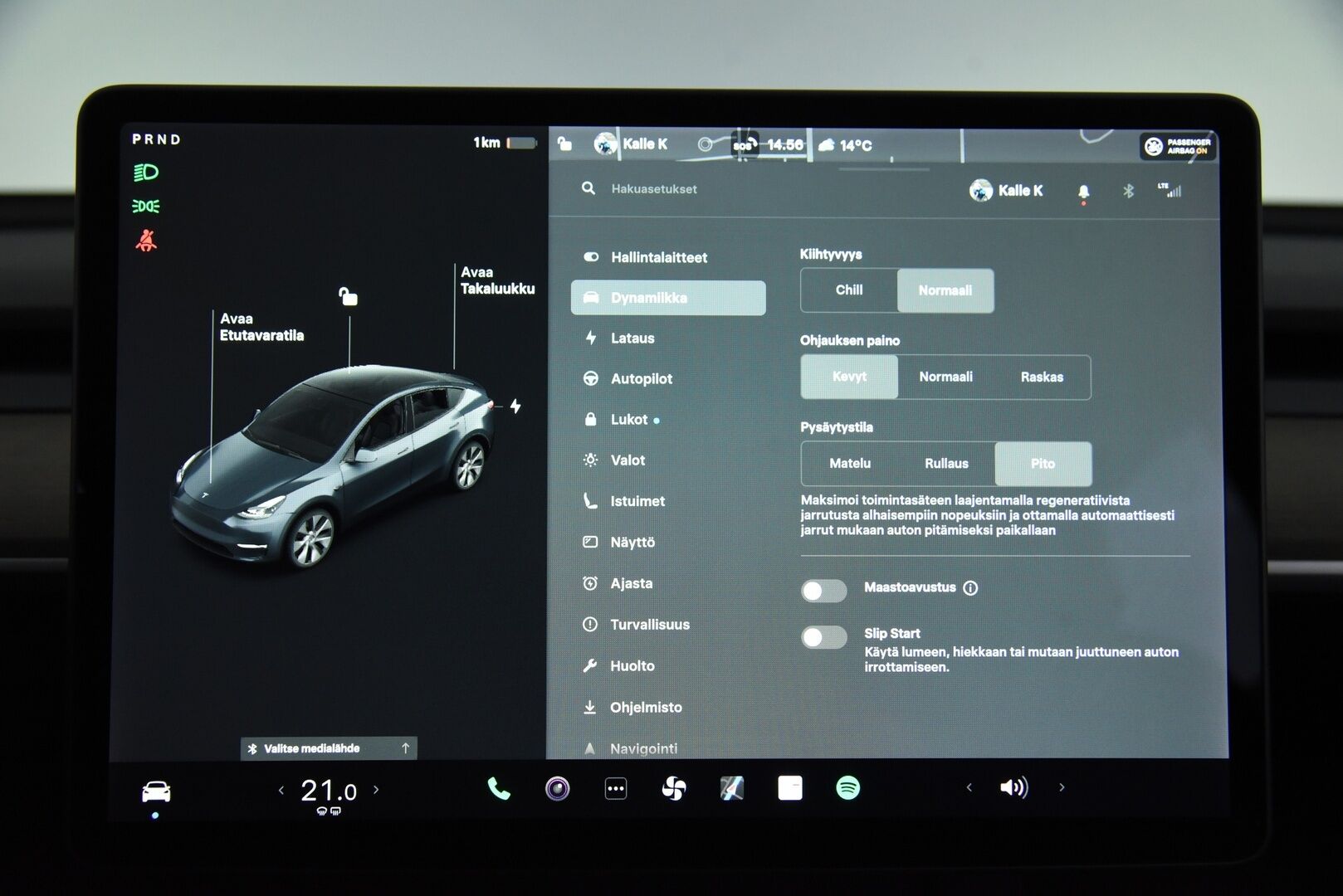Tesla Model Y 2021 Long Range * EAP / Premium Audio / Adapt. vak / Matrix-LED / Lasikatto / Nahkasisusta * - Lämpöpumppu vaihdettu! / P-Kamera / Parannettu Autopilootti - HULLUT AVAJAISHULINAT KORKOTARJOUS 3,29 %