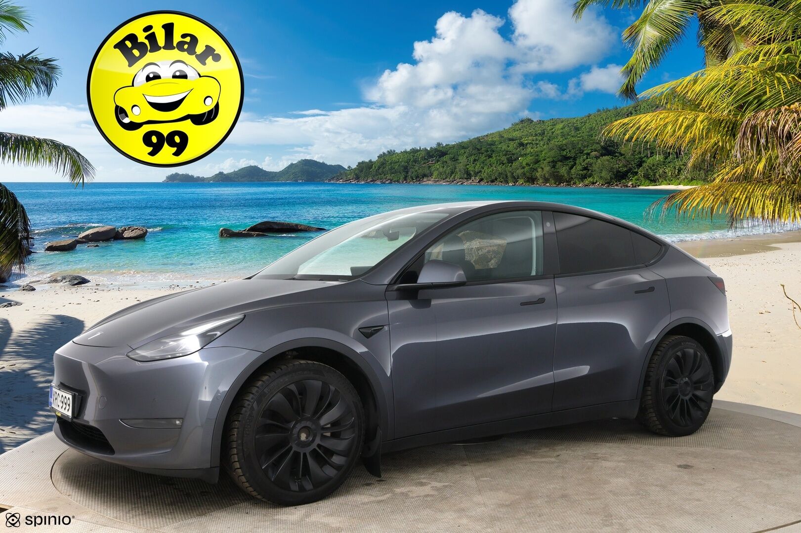 Tesla Model Y 2021 Long Range * EAP / Premium Audio / Adapt. vak / Matrix-LED / Lasikatto / Nahkasisusta * - Lämpöpumppu vaihdettu! / P-Kamera / Parannettu Autopilootti - HULLUT AVAJAISHULINAT KORKOTARJOUS 3,29 %