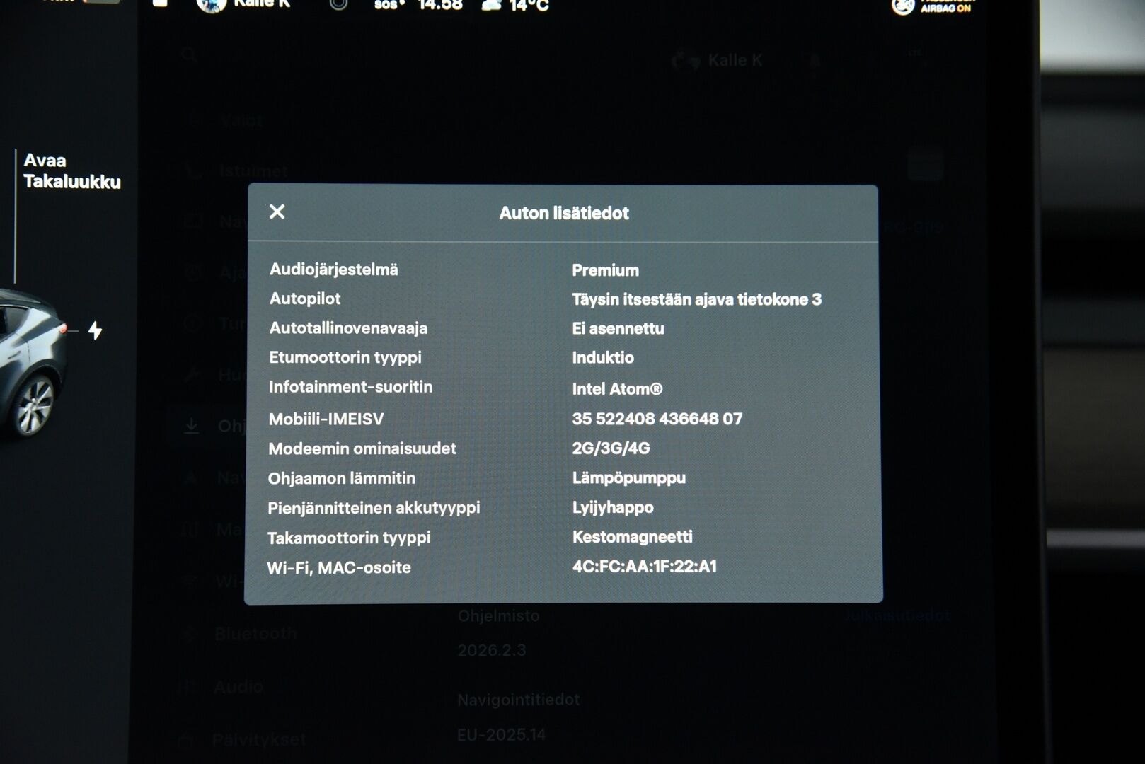 Tesla Model Y 2021 Long Range * EAP / Premium Audio / Adapt. vak / Matrix-LED / Lasikatto / Nahkasisusta * - Lämpöpumppu vaihdettu! / P-Kamera / Parannettu Autopilootti - HULLUT AVAJAISHULINAT KORKOTARJOUS 3,29 %