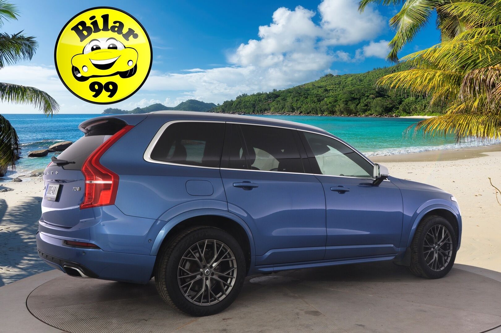Volvo XC90 2016 T8 Twin Engine AWD R-Design aut *Bowers&Wilkins / HUD / 360° / Muistinahat / Panorama / Webasto / Koukku / 7-Paikkainen* - 7-paikkainen / Kattavasti huollettu / Kahdet aluvanteet / Kaikki herkut!